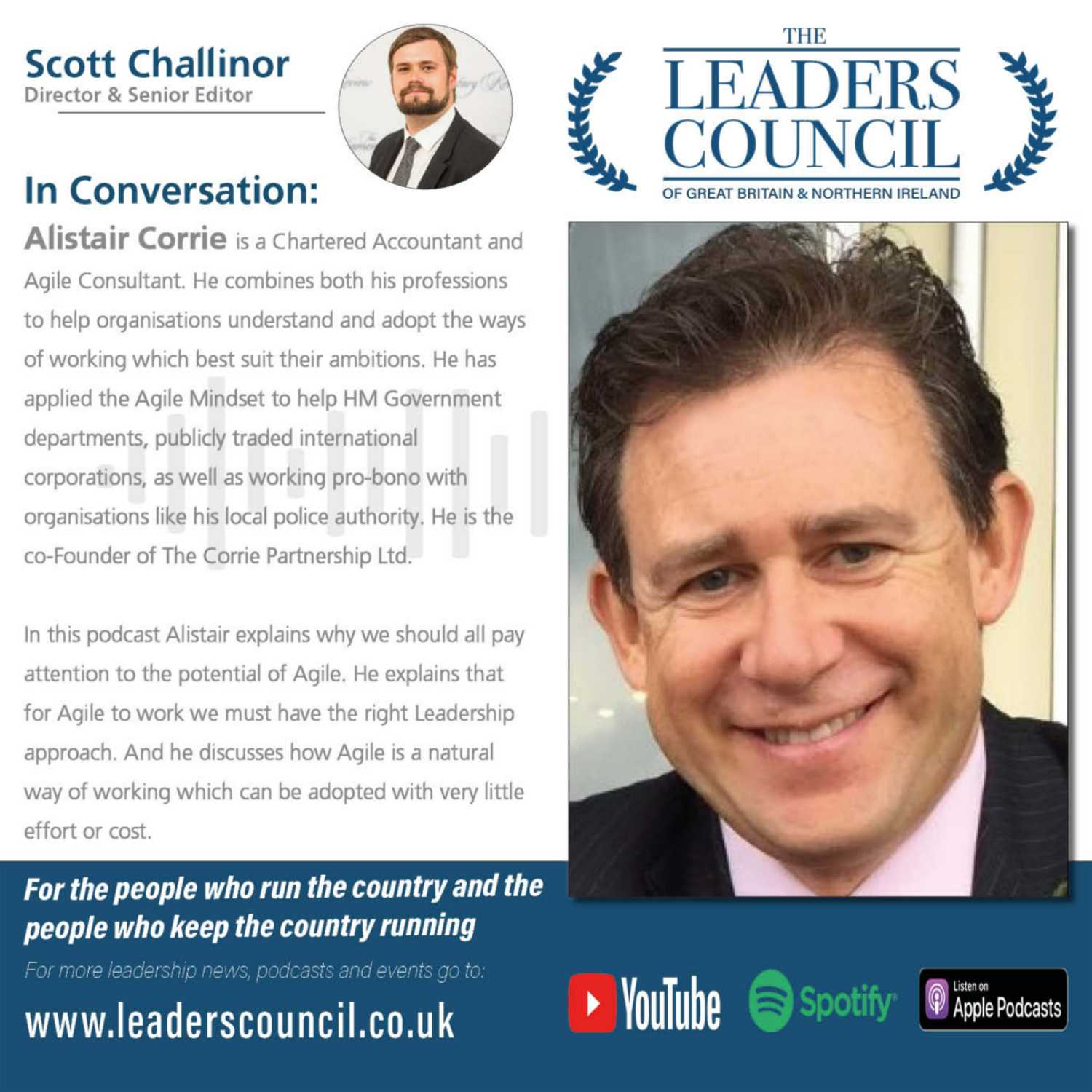 In Conversation: Alistair Corrie In Conversation: Alistair Corrie