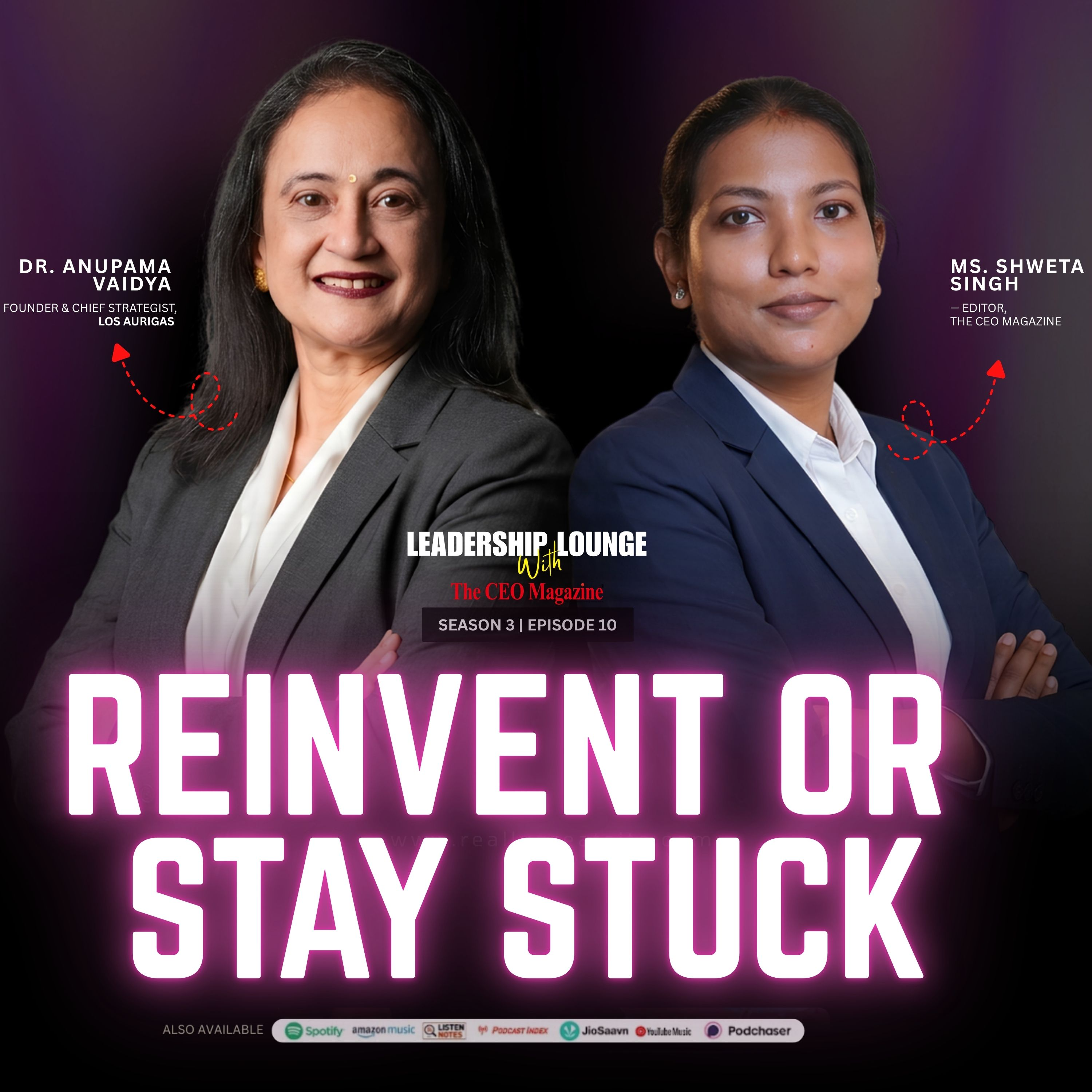 Why Founders Struggle (And How to Actually Fix It) | Dr. Anupama Vaidya | Leadership Lounge with TCM episode artwork