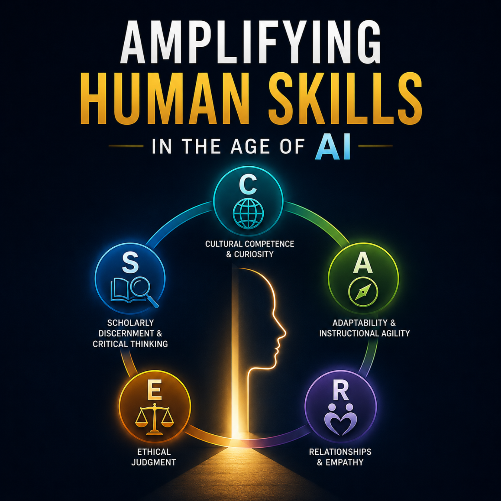 Amplifying Human Skills in the Age of AI: Using the C.A.R.E.S. Framework episode artwork