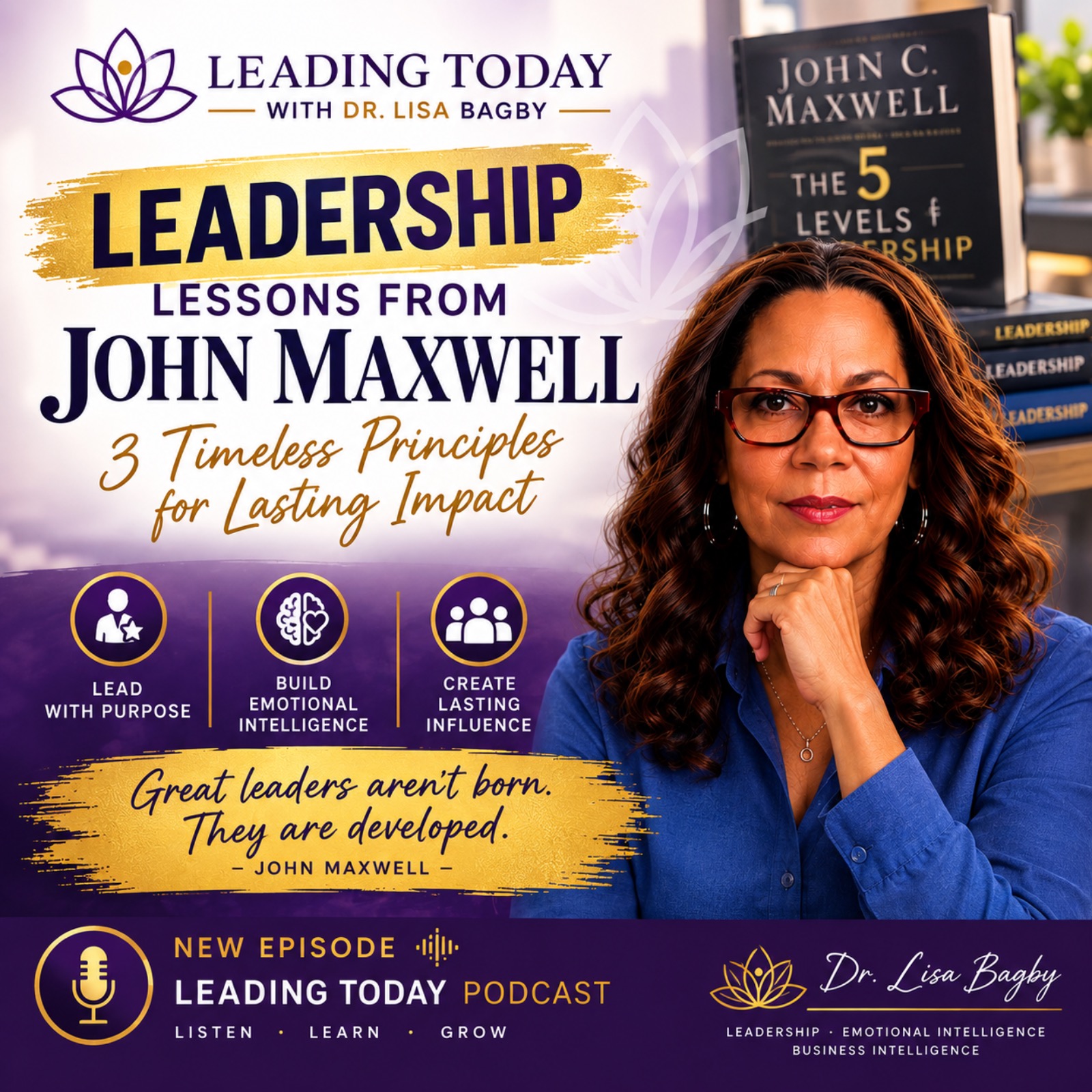 3 Leadership Lessons from John Maxwell episode artwork