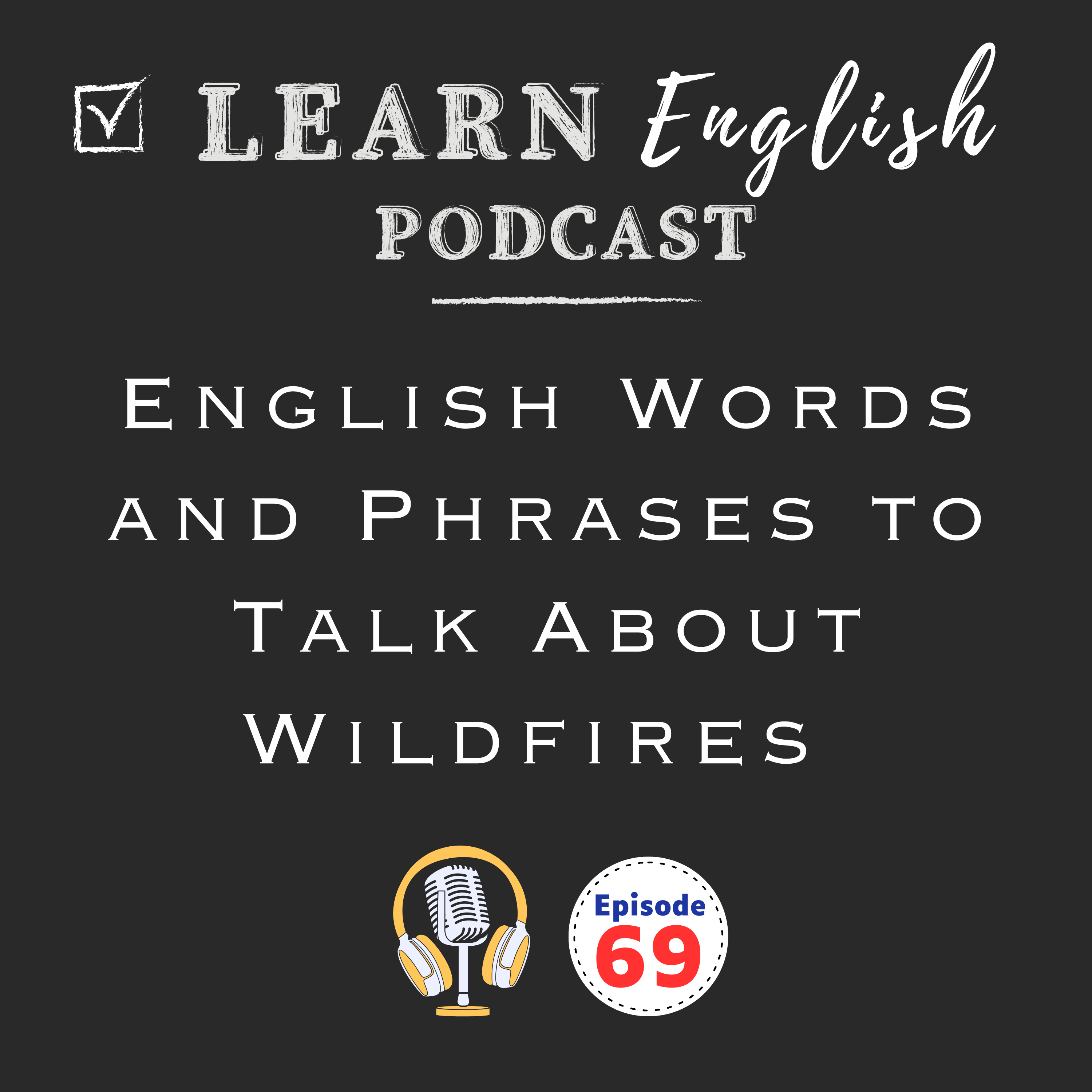 English Words and Phrases to Talk About Wildfires in Los Angeles