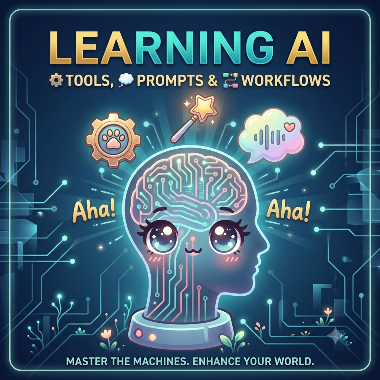 Learning AI podcast artwork