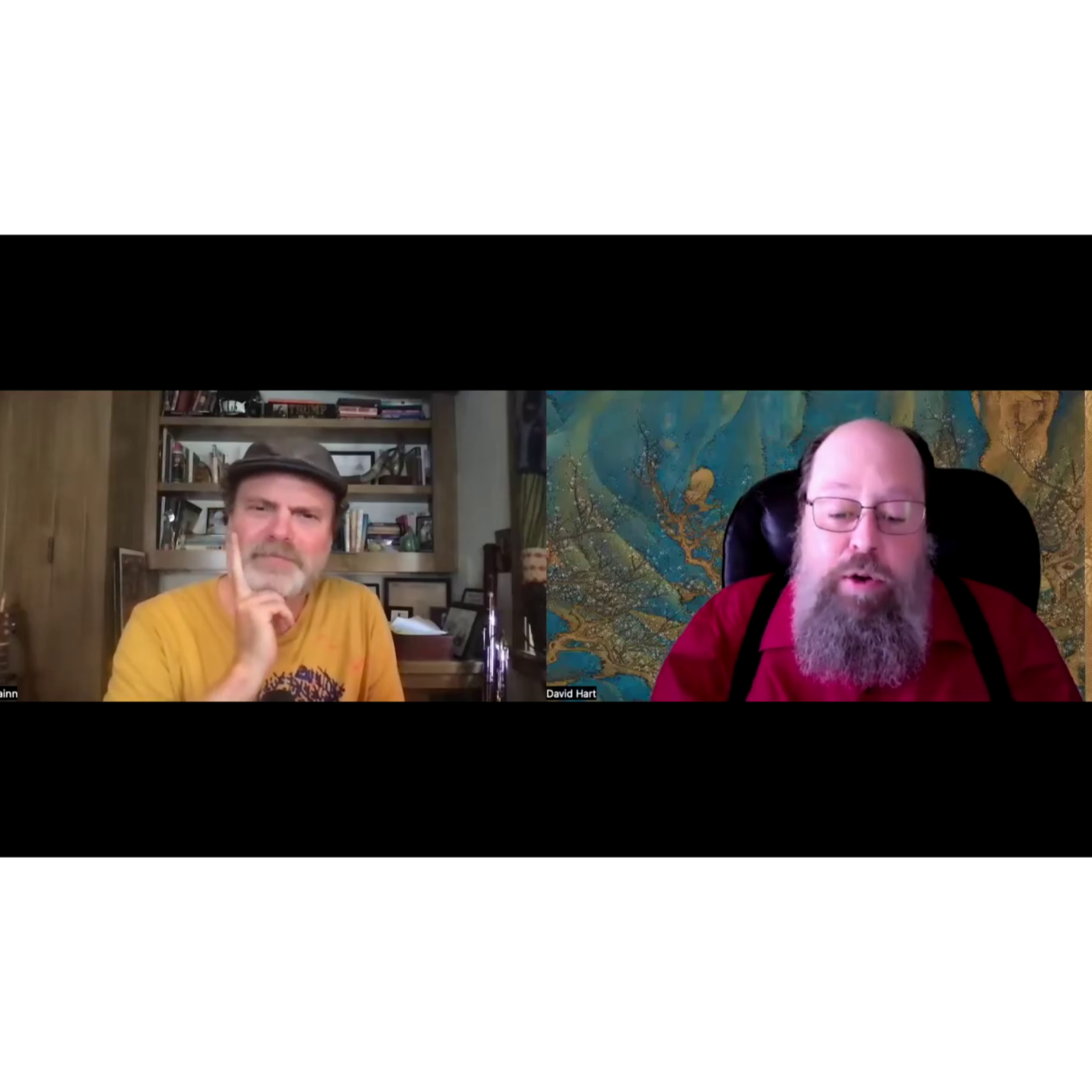 #1 - A Conversation Between Rainn Wilson and David Bentley Hart episode artwork