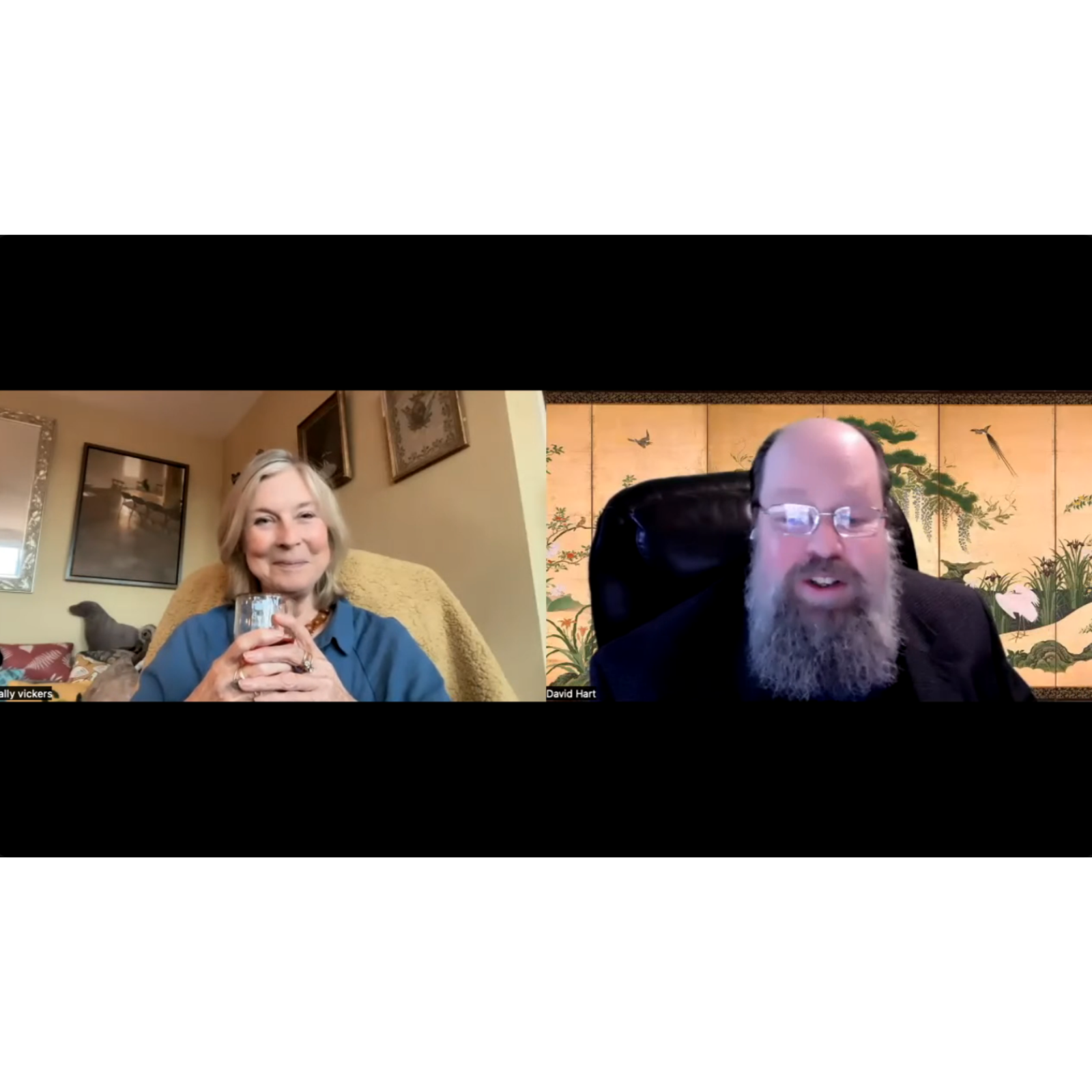 #3 - A Conversation Between Salley Vickers and David Bentley Hart episode artwork