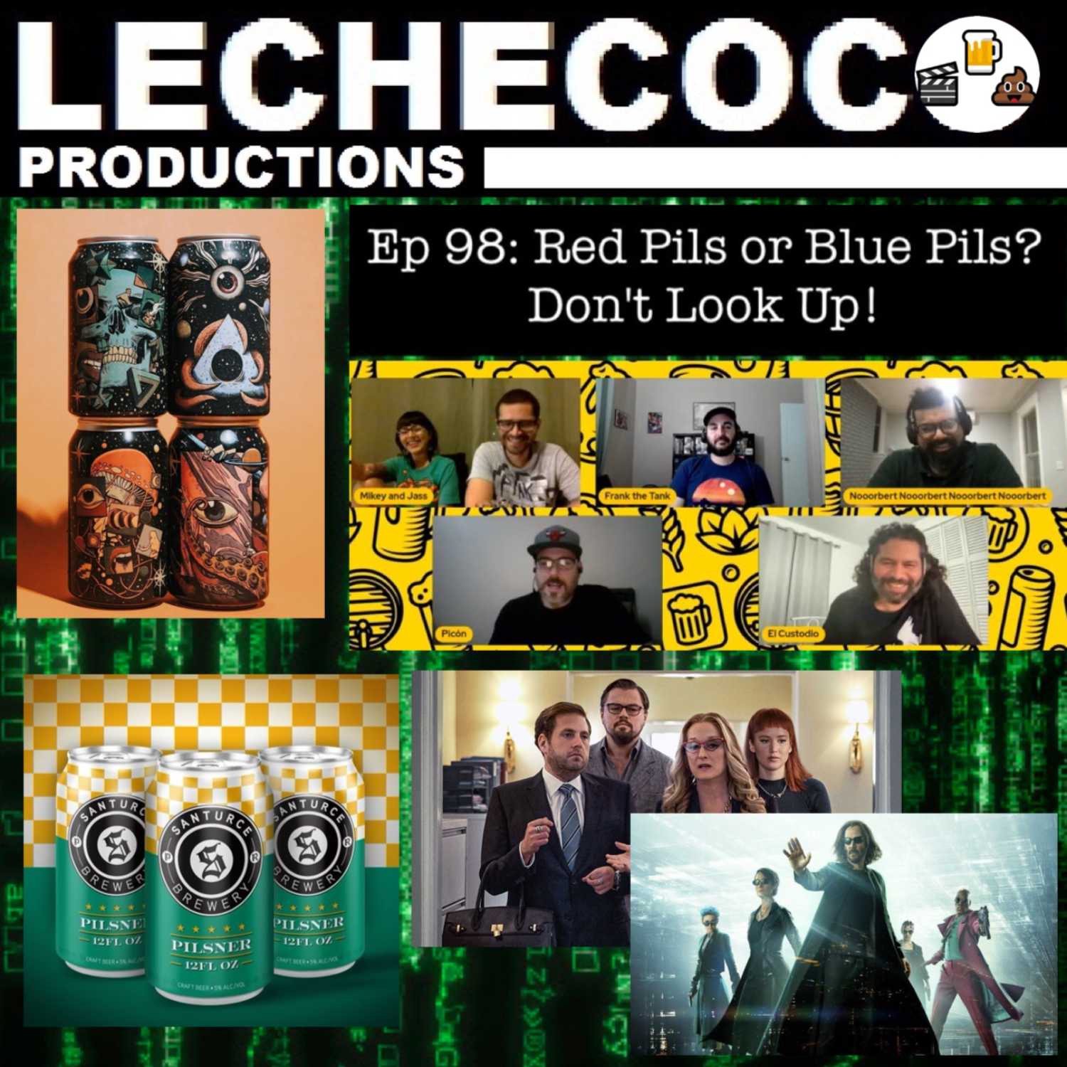 Ep 98: Red Pils or Blue Pils? Don't Look Up! episode artwork