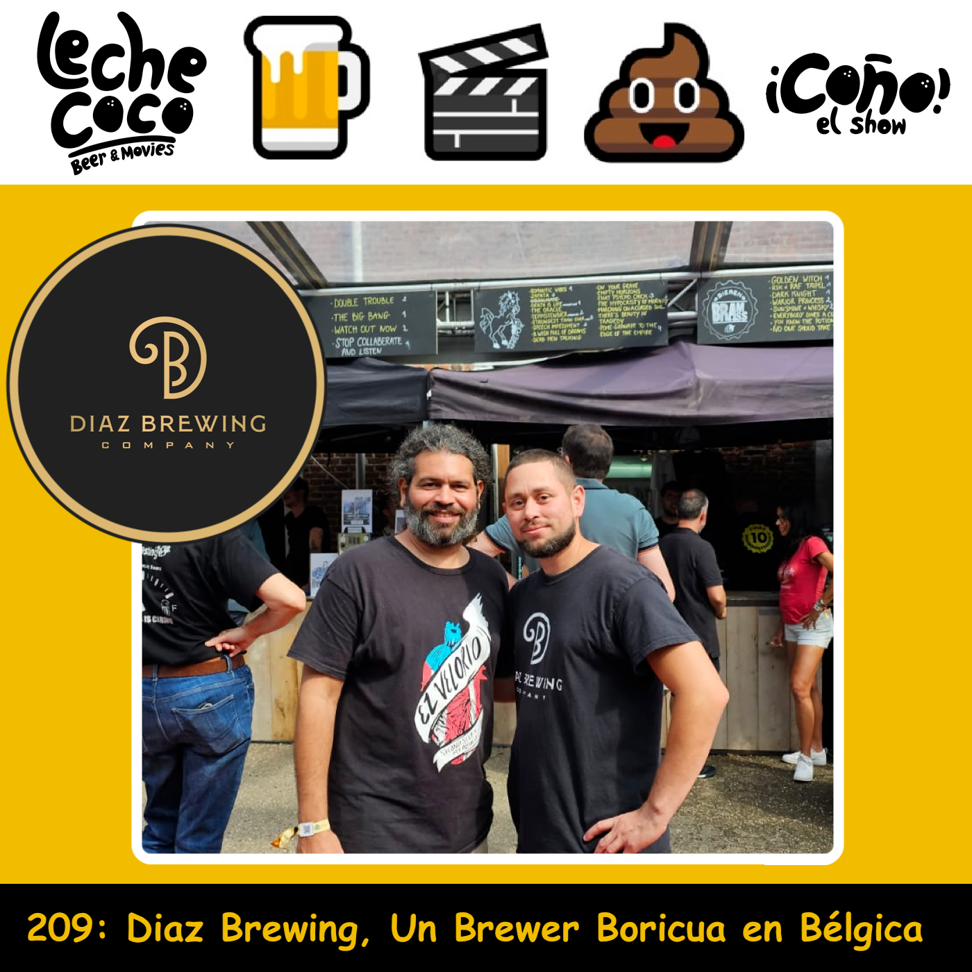 209: Diaz Brewing, Un Brewer Boricua En Bélgica episode artwork