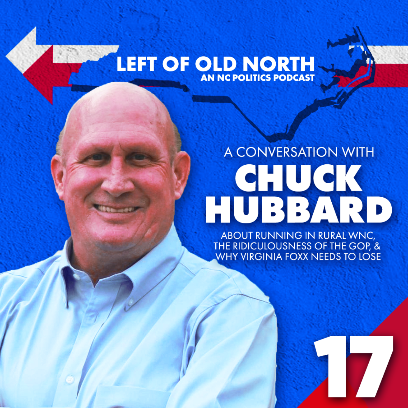 Chuck Hubbard on Running in Rural WNC & Why Virginia Foxx Needs to Lose