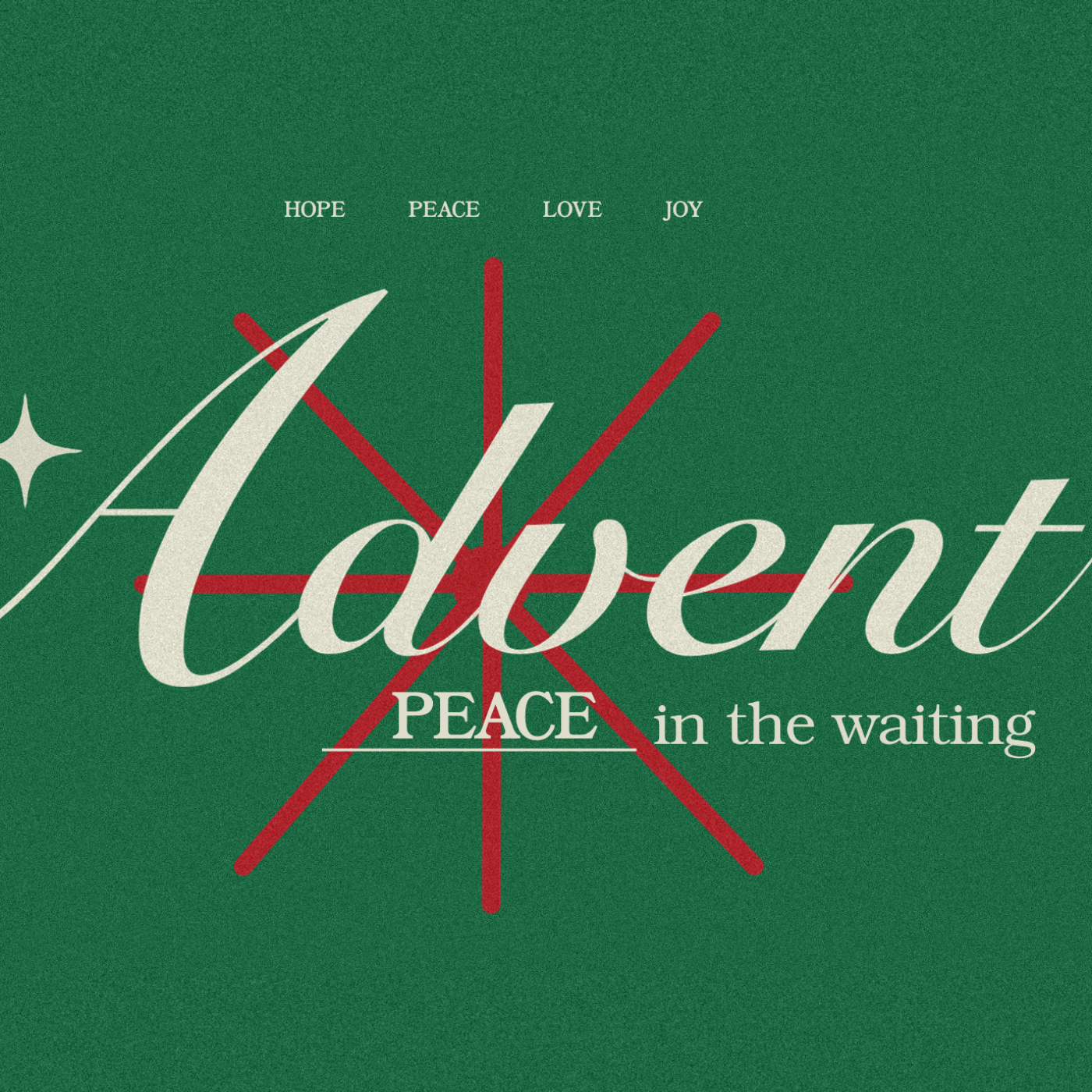 Advent | Peace In The Waiting | Pastor Tony Núñez | December 8th, 2024