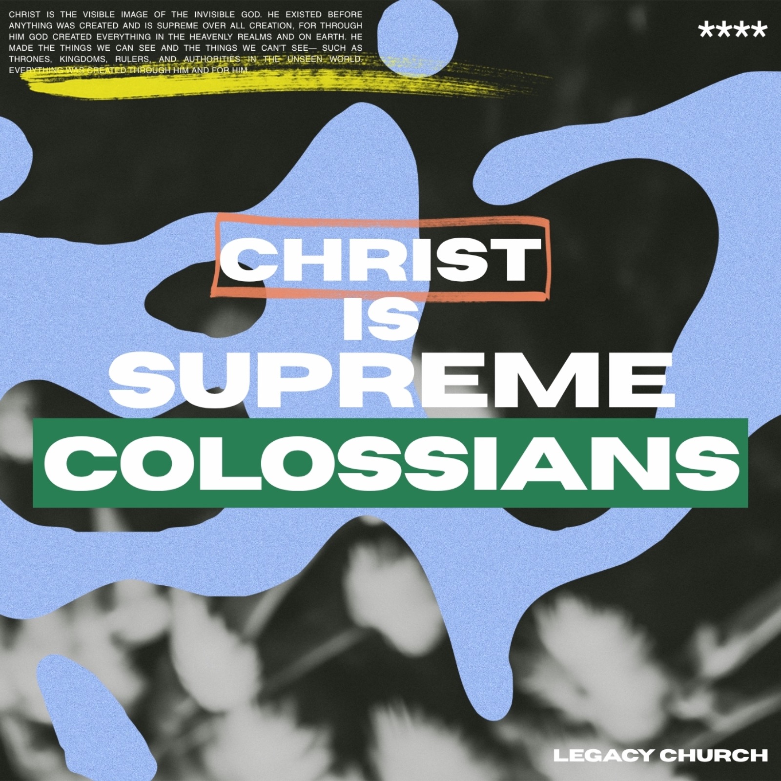 Colossians | Christ Is Supreme | Pastor Tony Núñez | September 13th, 2026 episode artwork