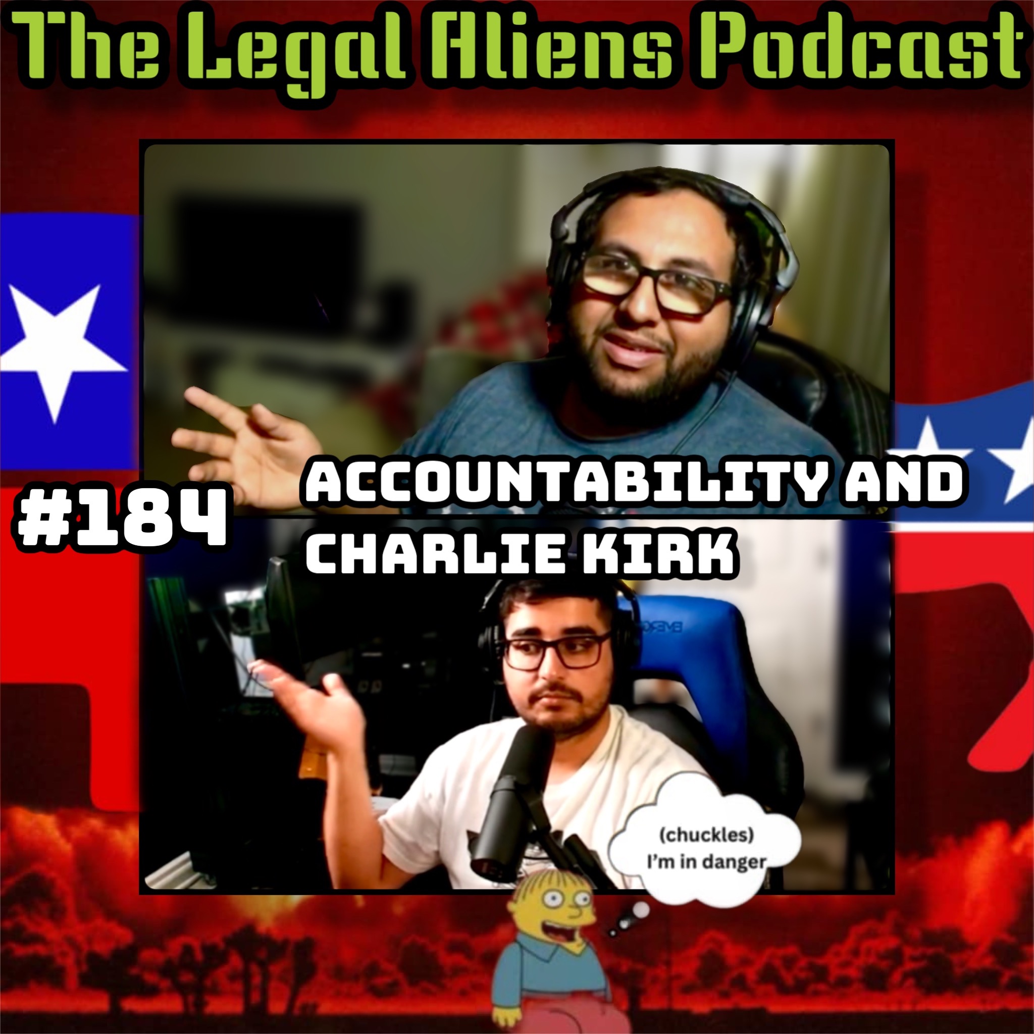184 - Accountability & Charlie Kirk episode artwork