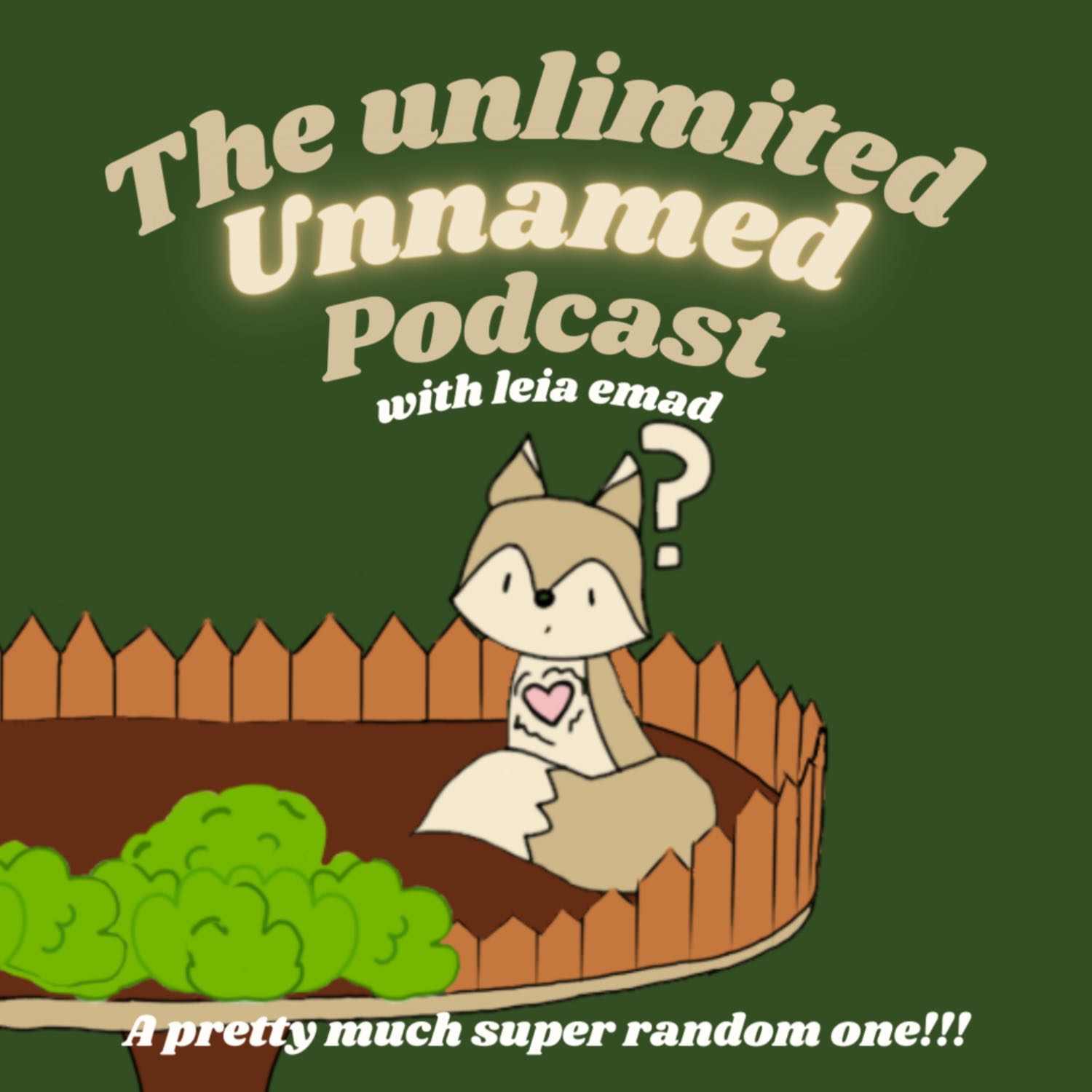 the unlimited unnamed podcast with leia podcast artwork
