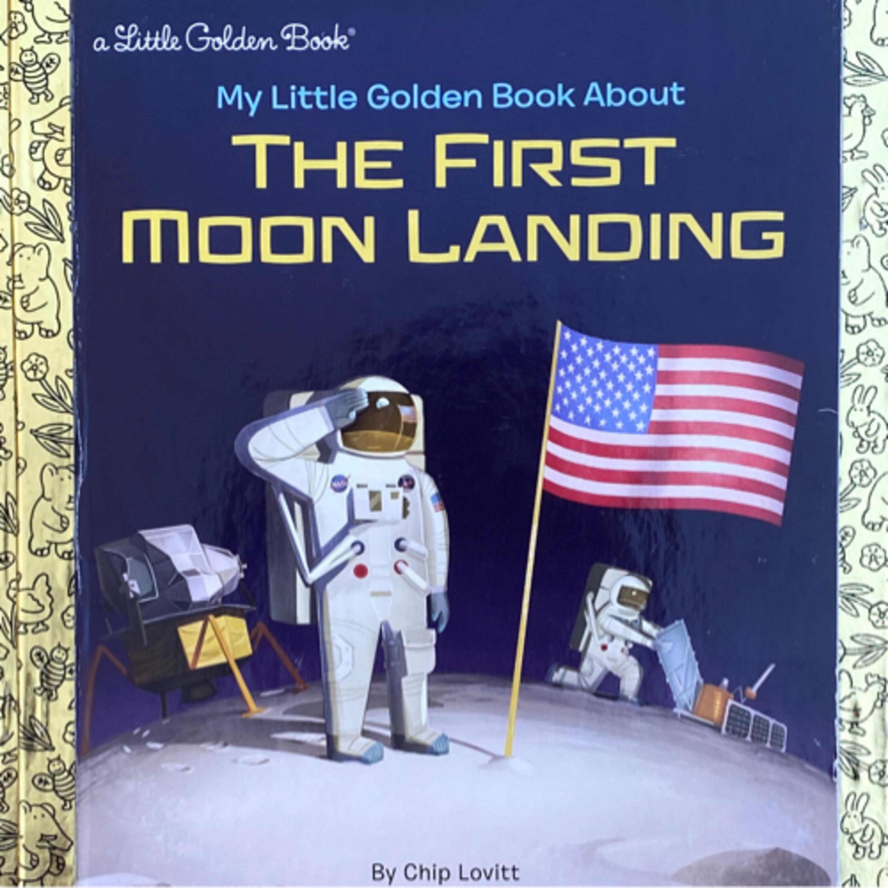 My Little Golden Book About THE FIRST MOON LANDING - podcast episode cover