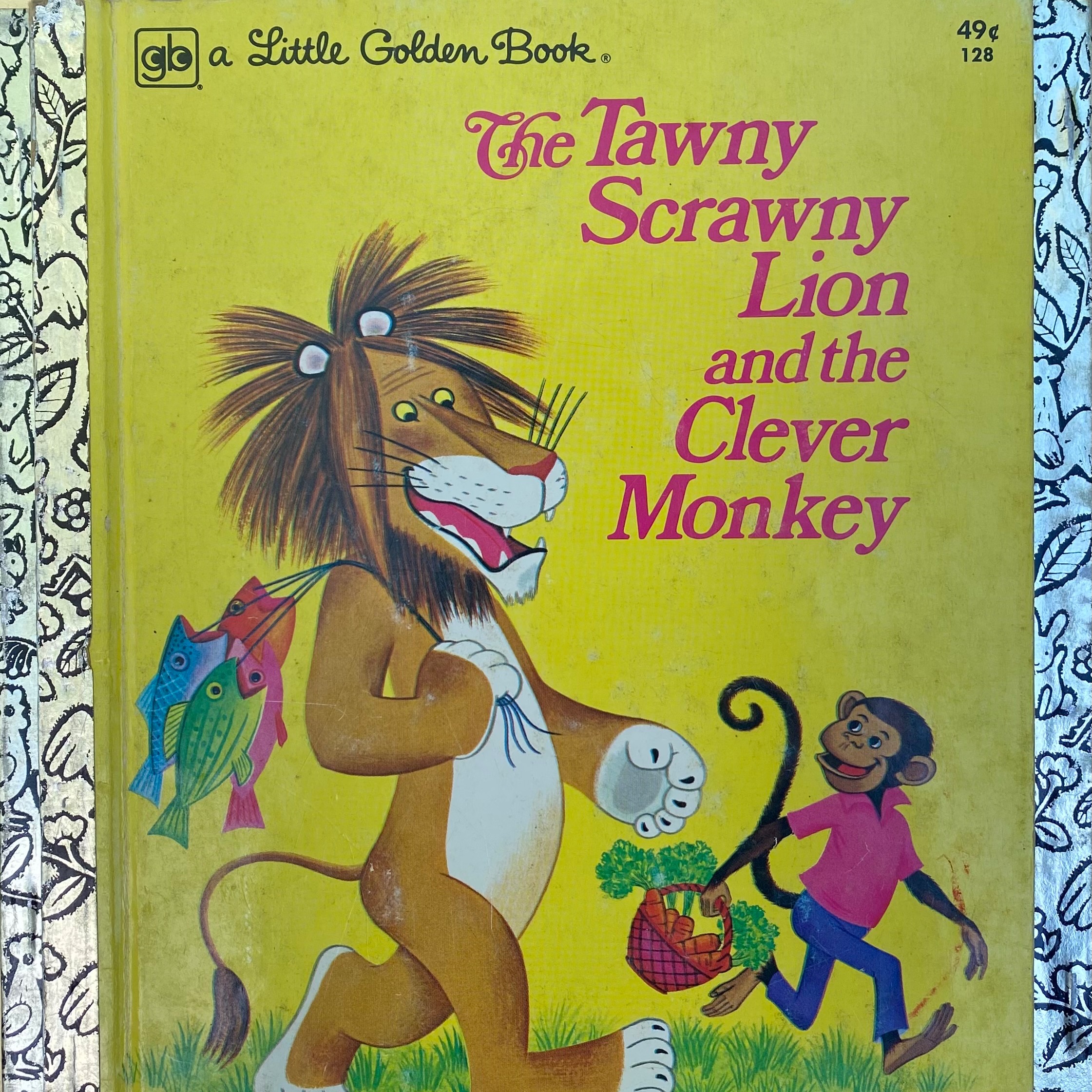 The Tawny Scrawny Lion and the Clever Monkey