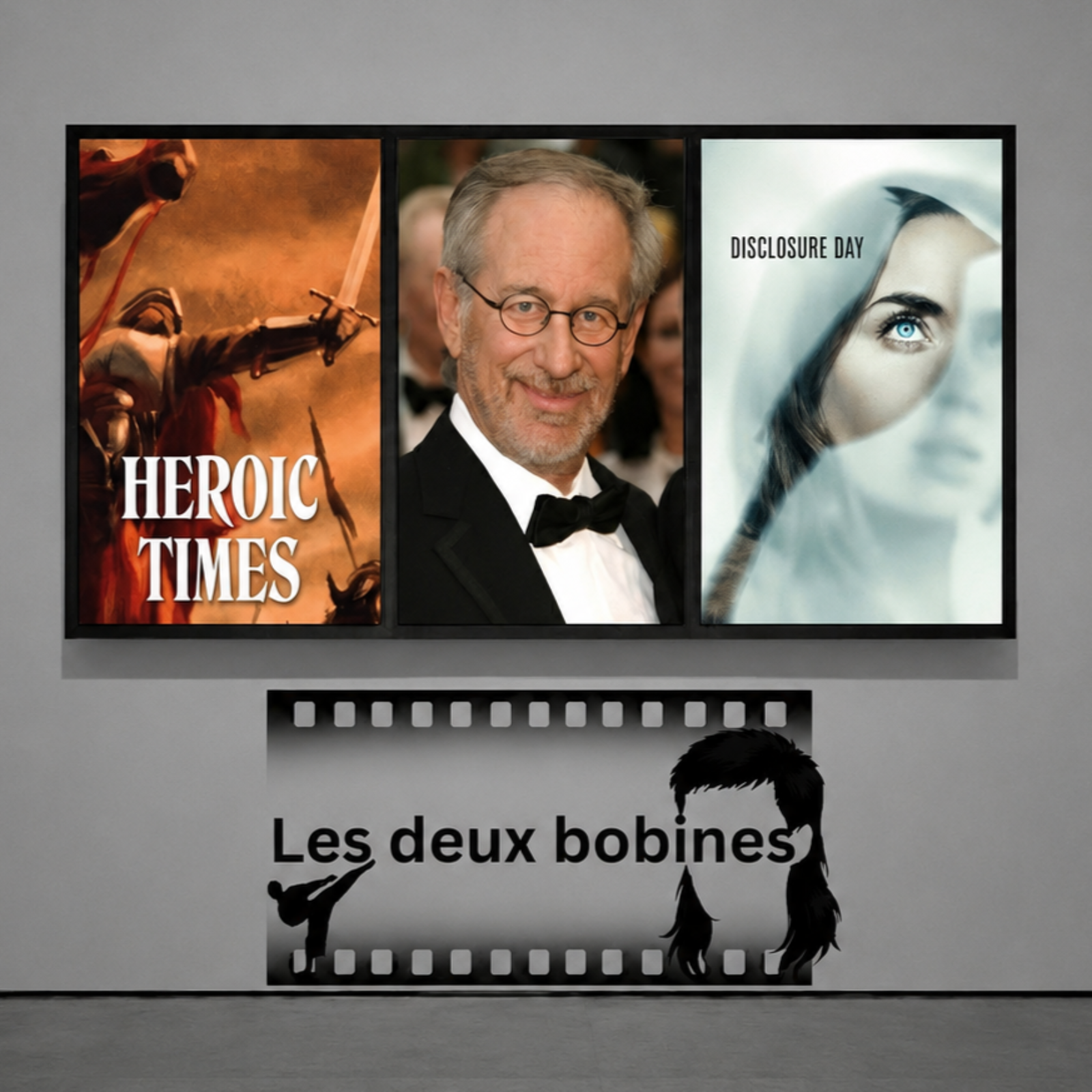 Les Deux Bobines ep. 6 - Disclosure Day, Heroic Times et La fin de IT (le livre) episode artwork