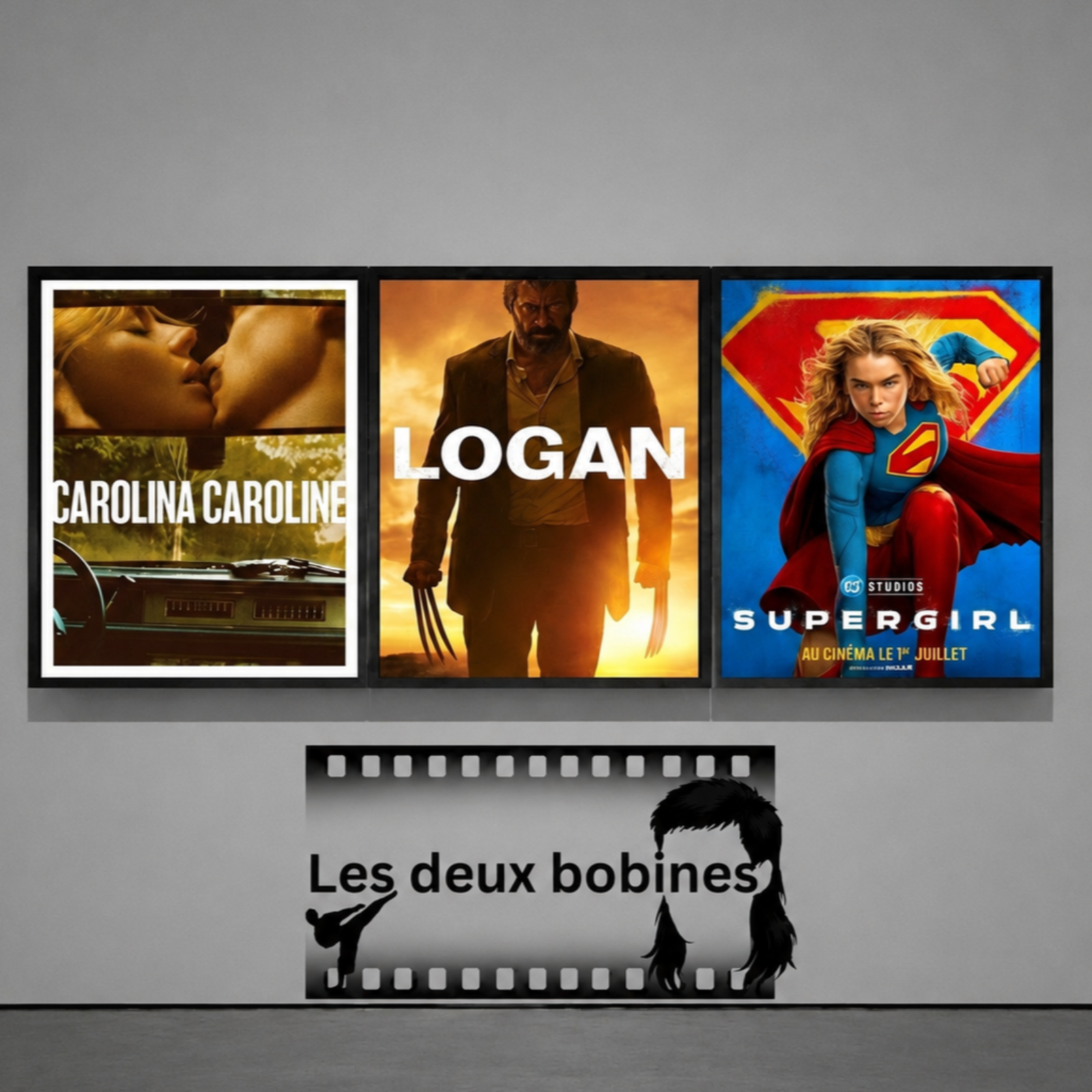 Les Deux Bobines ep. 7 - Supergirl, Logan, Carolina Caroline et Uwe Boll episode artwork