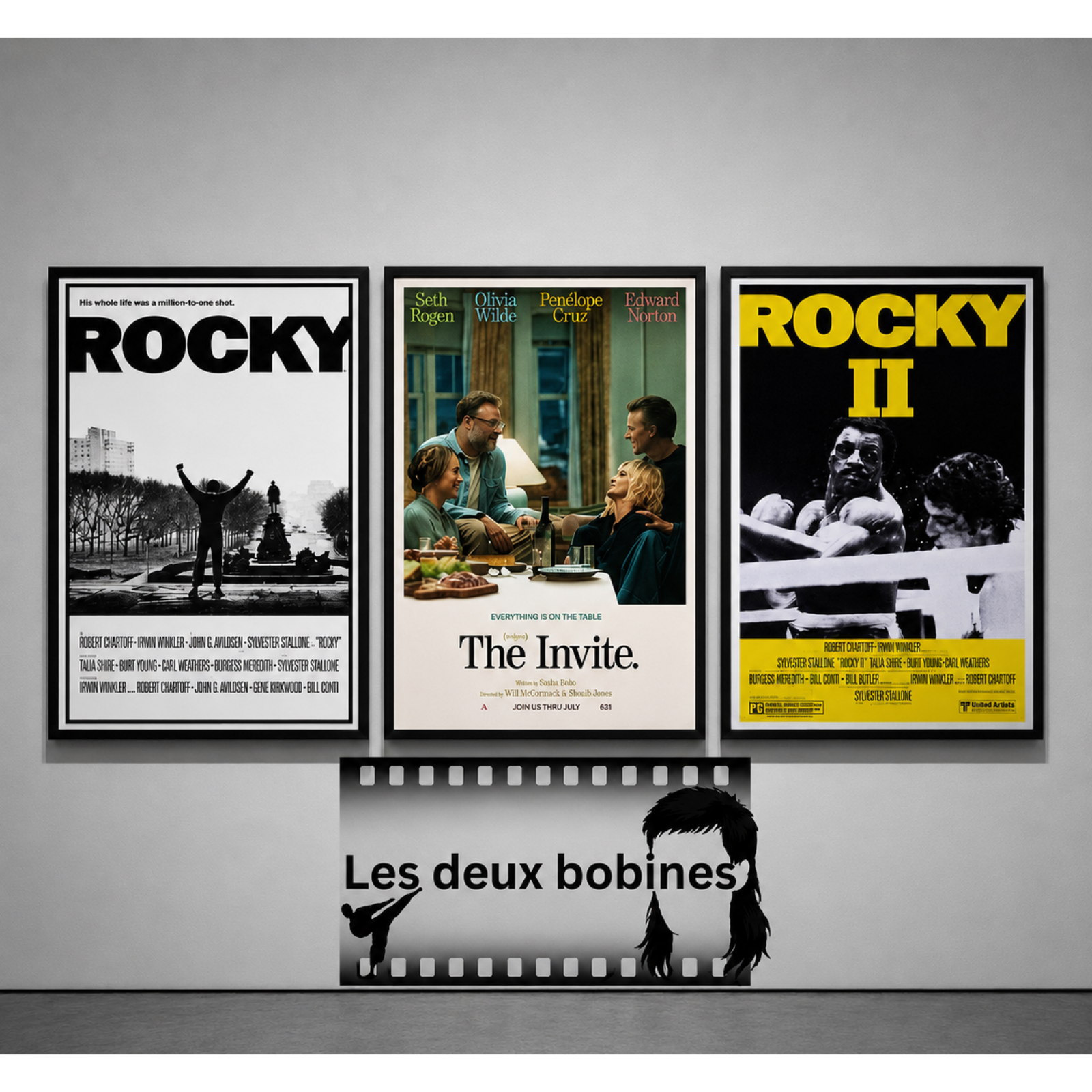Les Deux Bobines ep. 8 - Tne Invite. Rocky, Rocky II et Simon connait pas Evolution episode artwork