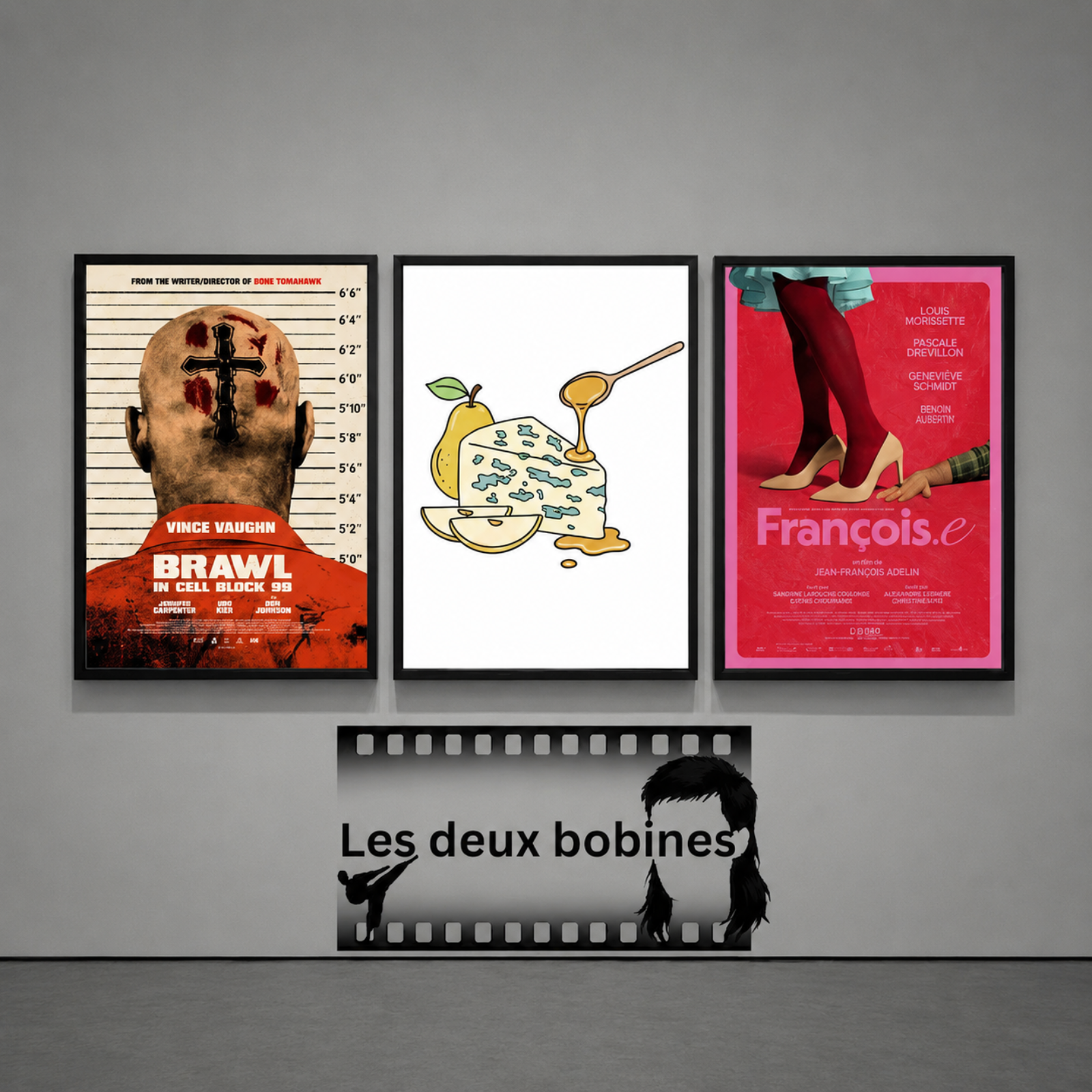 Les Deux Bobines ep. 9 - Brawl in Cell Block 99, François.e et Poire Fromagée (ft. Axel Wave) episode artwork