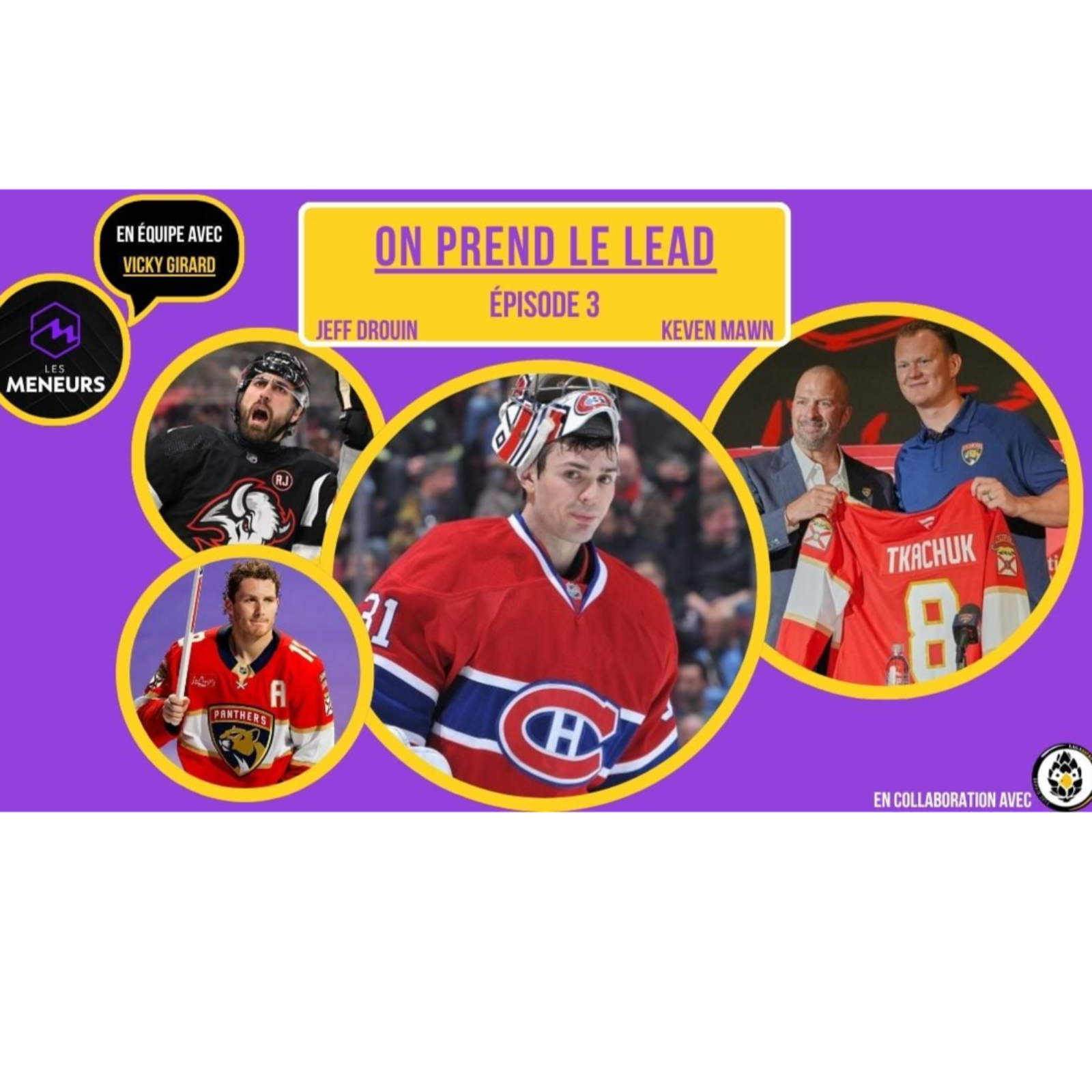 On défend Carey Price, le leadership des Tkachuk, la victimisation chez les athlètes et la transaction Alex Tuch 🏒 episode artwork