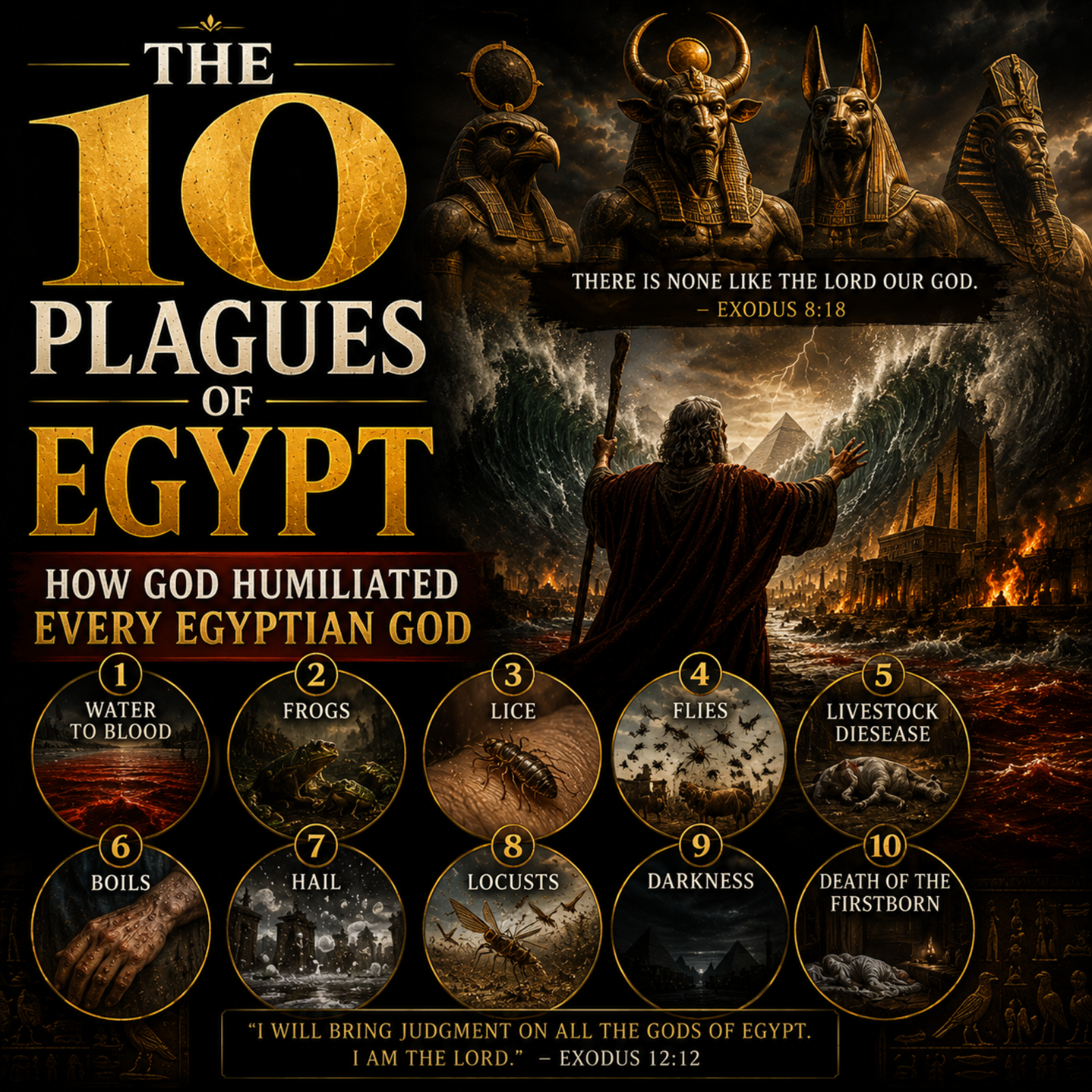 The 10 Plagues of Egypt – How God Humiliated Every Egyptian God episode artwork