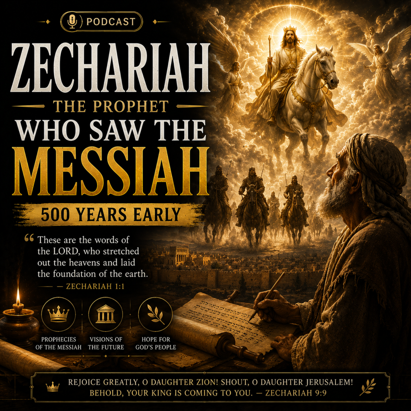 Zechariah - The Prophet Who Saw the Messiah 500 Years Early episode artwork
