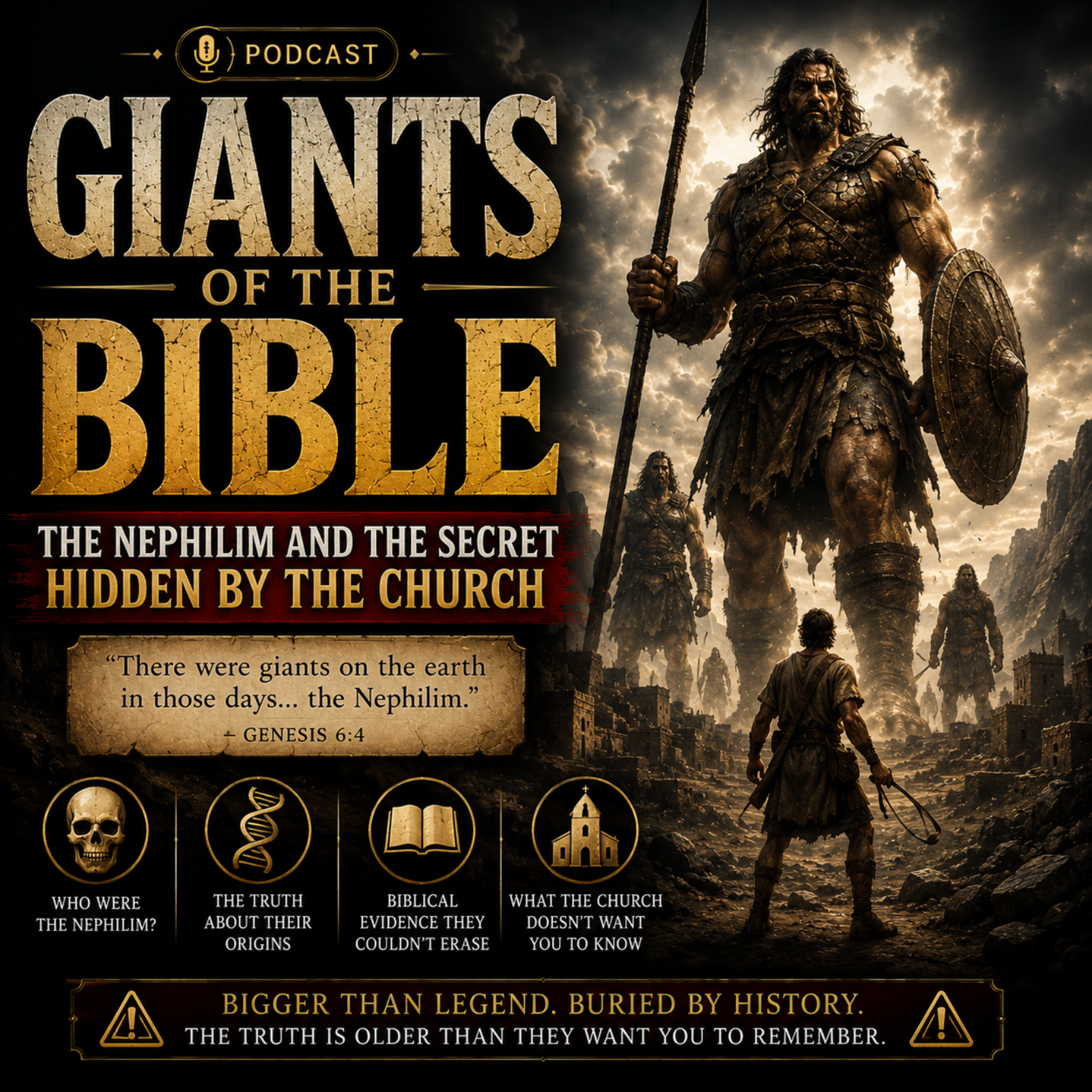 Giants of the Bible - The Nephilim and the Secret Hidden by the Church episode artwork