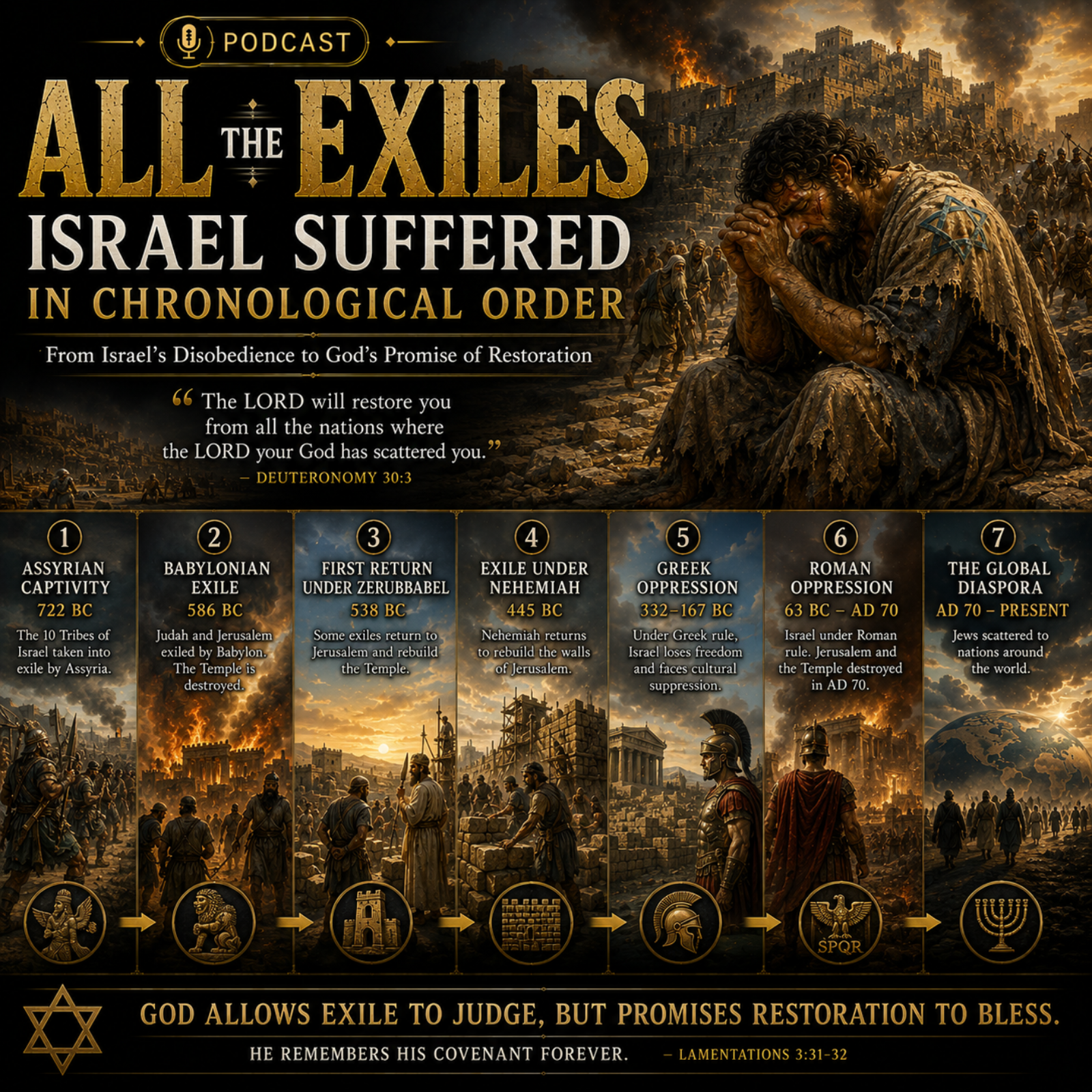 ALL the Exiles Israel Suffered in Chronological Order episode artwork