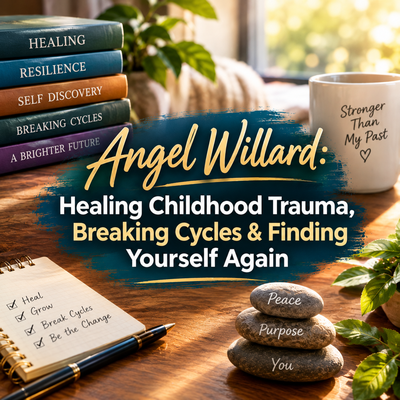 Angel Willard: Healing Childhood Trauma, Breaking Cycles & Finding Yourself Again | Her Story episode artwork