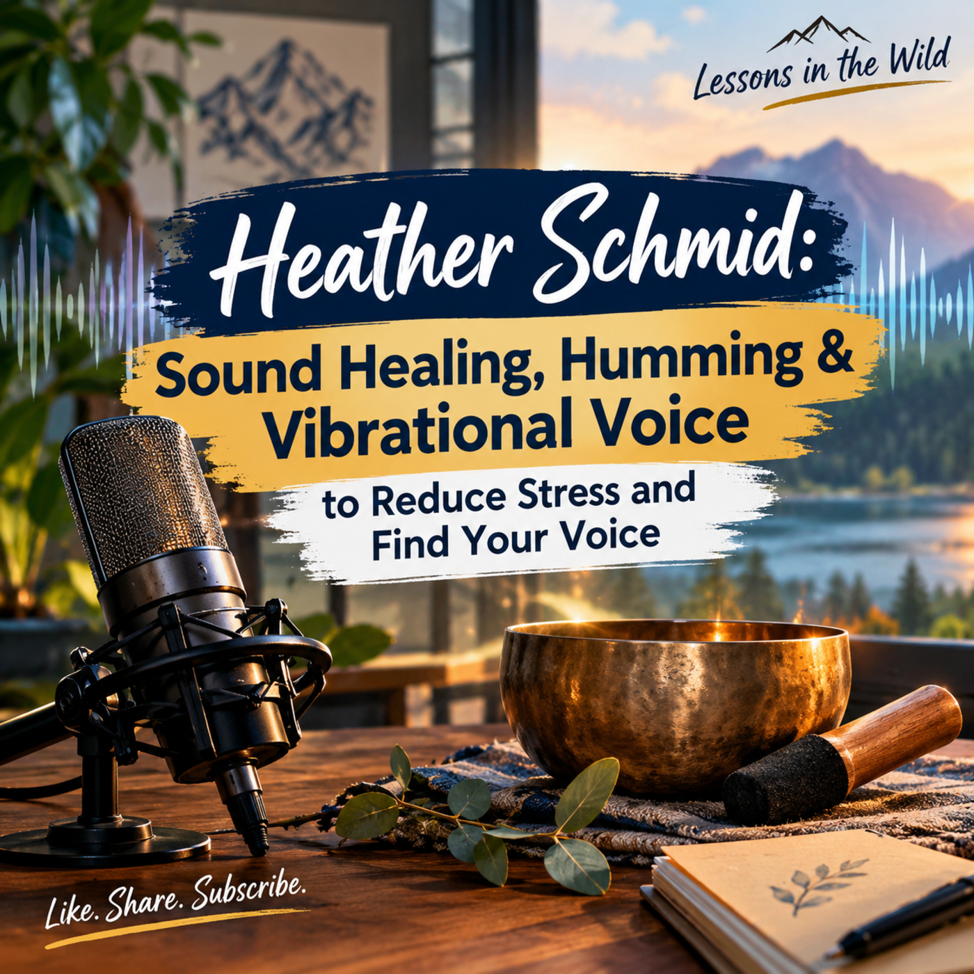 Heather Schmid: Sound Healing, Humming & Vibrational Voice to Reduce Stress and Find Your Voice episode artwork