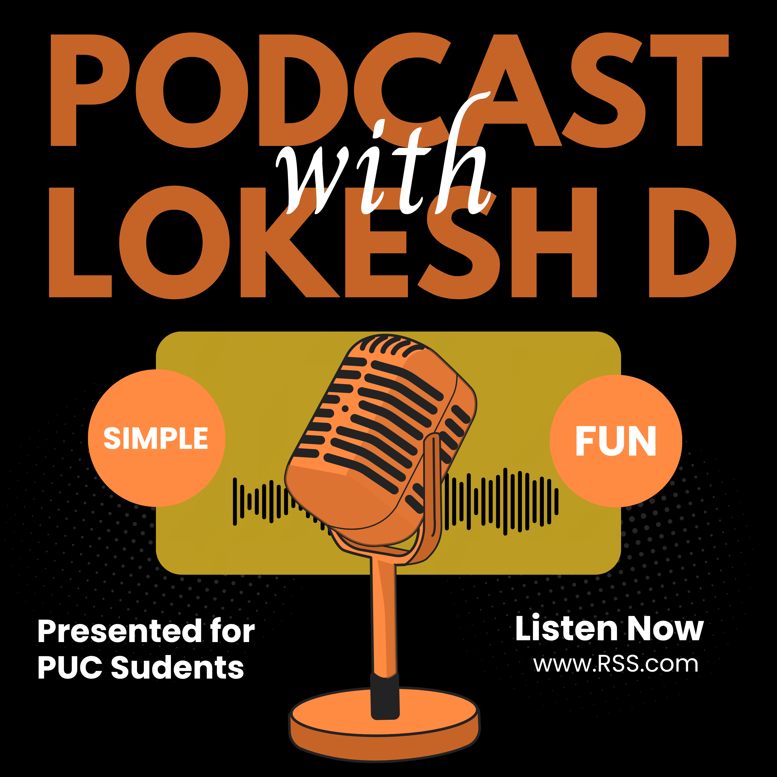 Podcast with Lokesh D podcast artwork