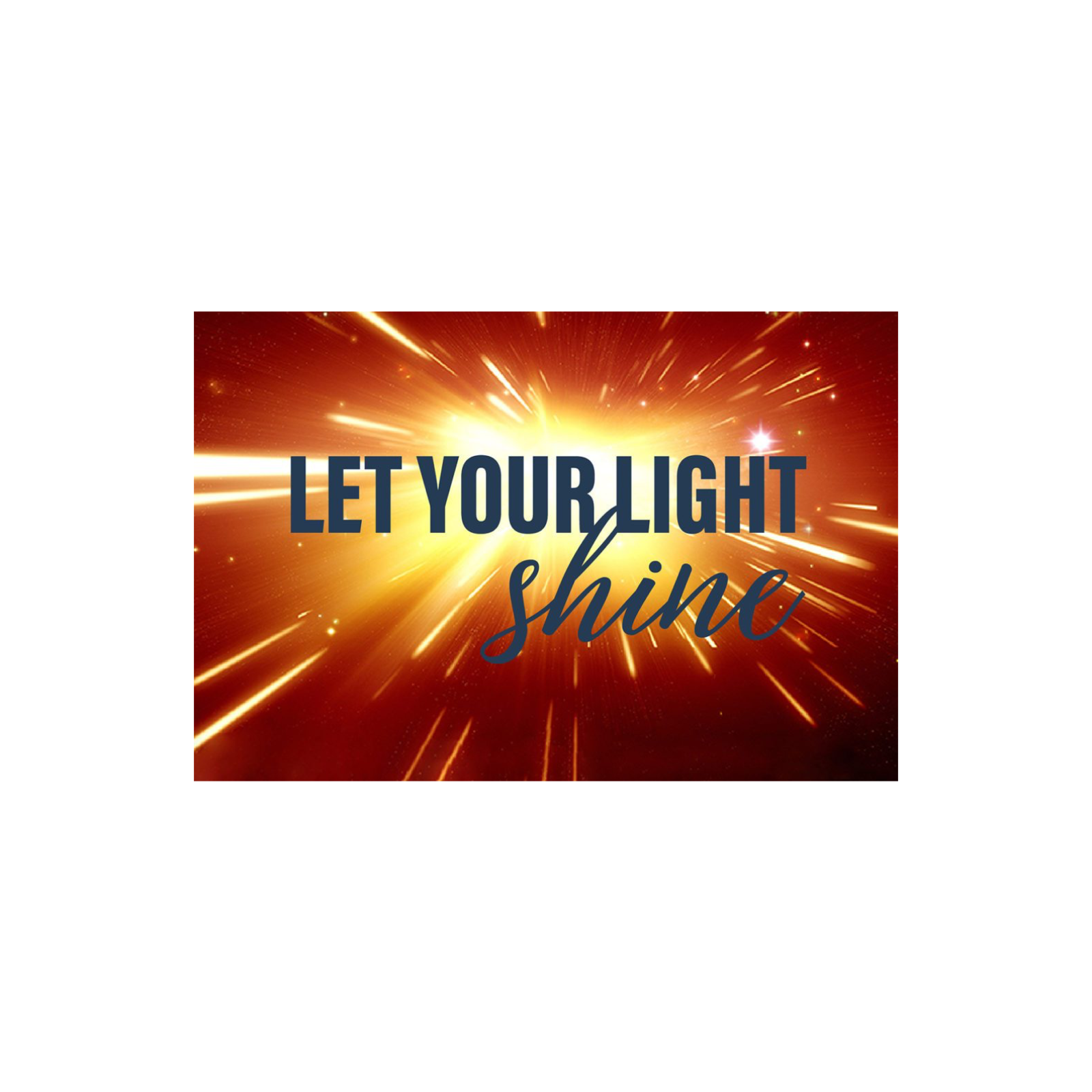 Let your light shine podcast artwork