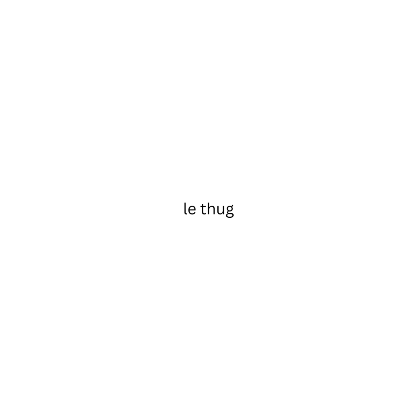 le thug productions