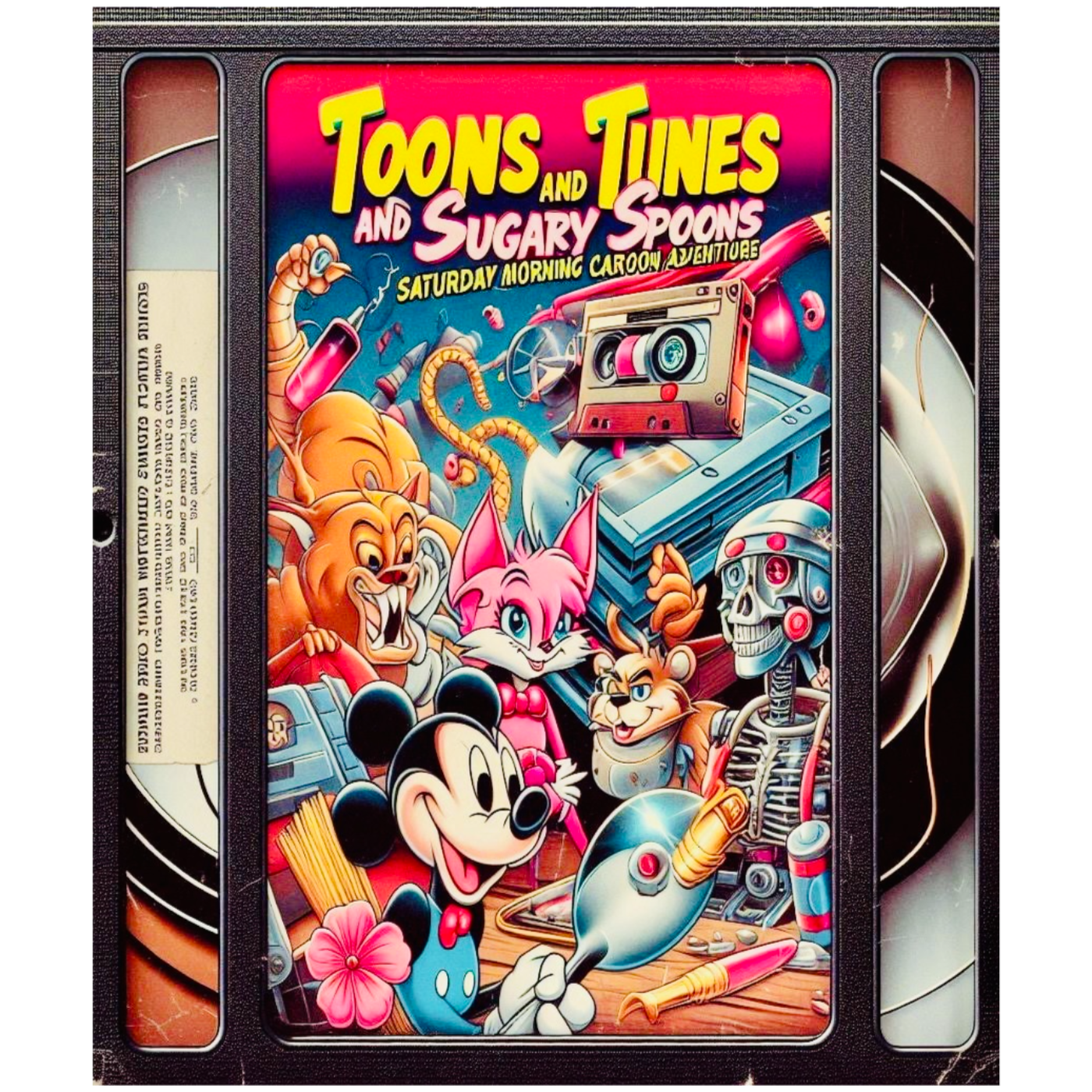 cover of episode **Segment Title: "Toons, Tunes, and Sugary Spoons: A Saturday Morning Cartoon Adventure