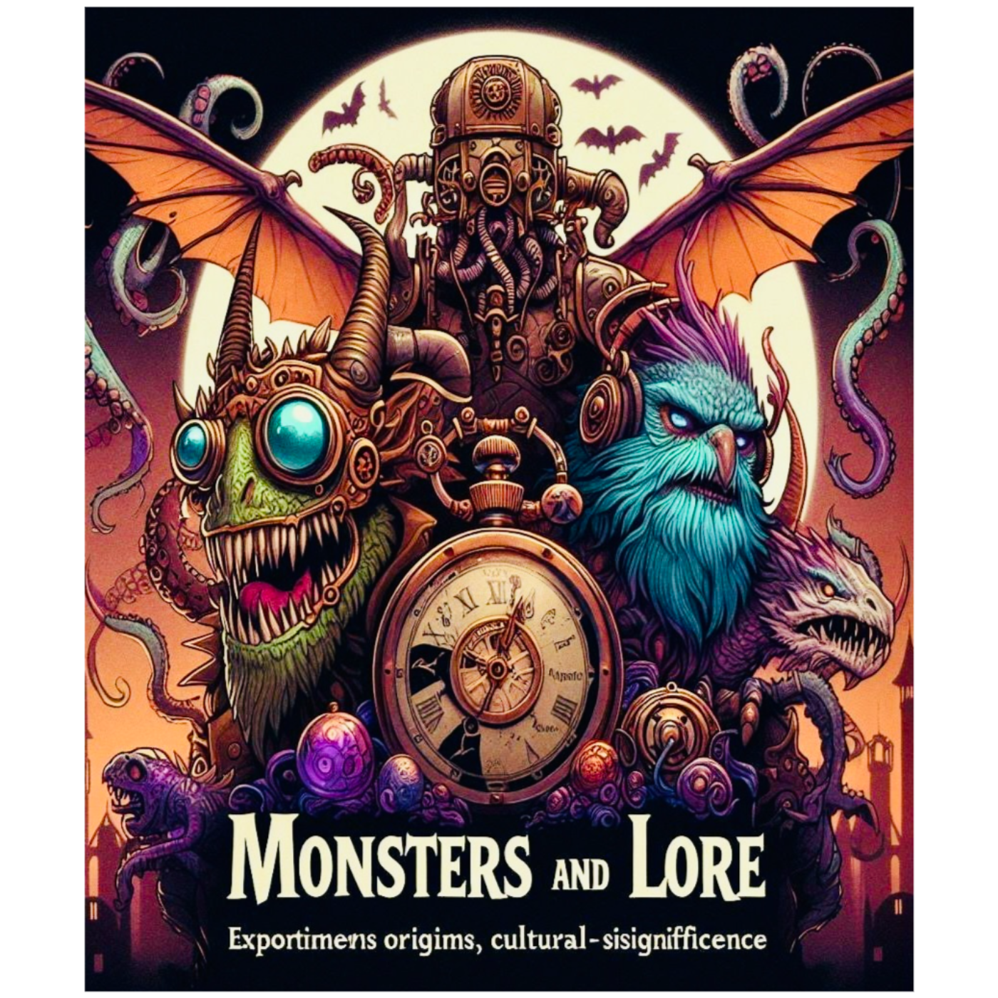 cover of episode "Monstrous Tales: A Spooktacular Journey into Lore"