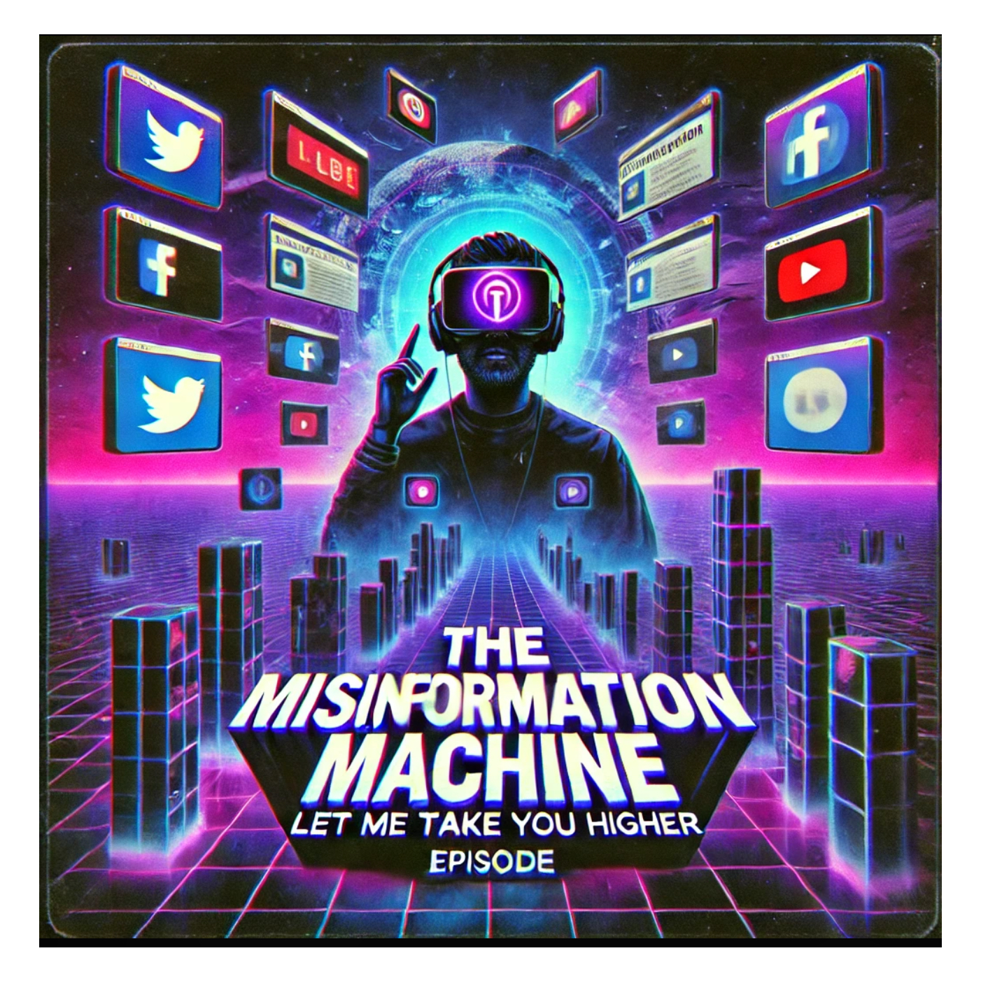 cover of episode The Misinformation Machine: Unmasking the Truth in a Digital Age