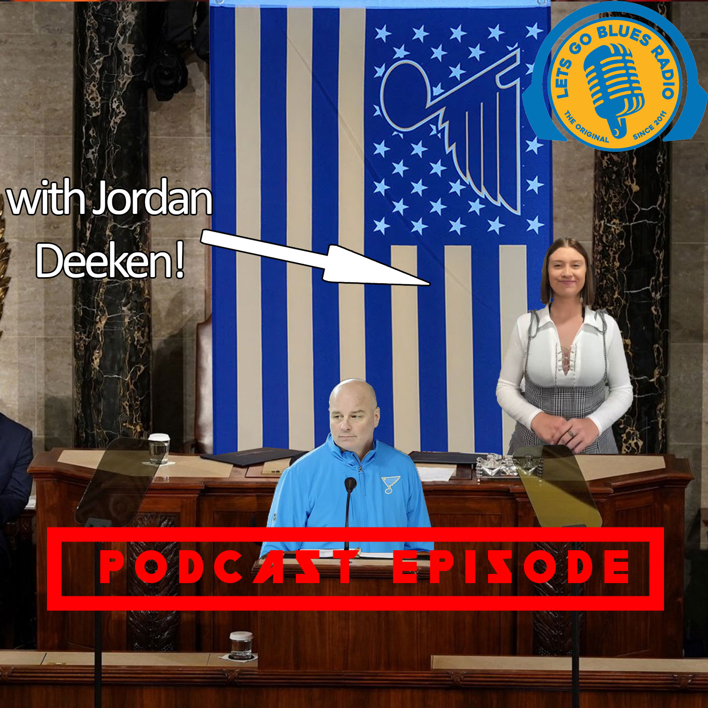 Se15, Ep11: The State of the St. Louis Blues with Special Guest Jordan Deeken! episode artwork