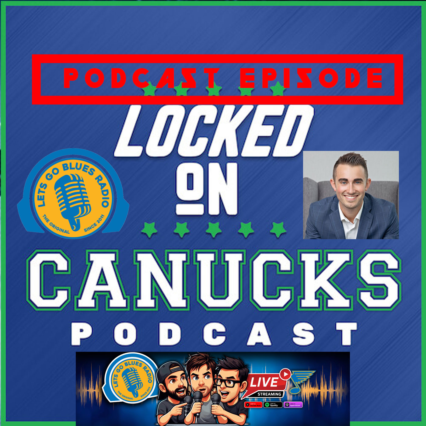 Se14, Ep45: Will The Blues Battle the Canucks for a Wild Card Spot Again This Season? episode artwork