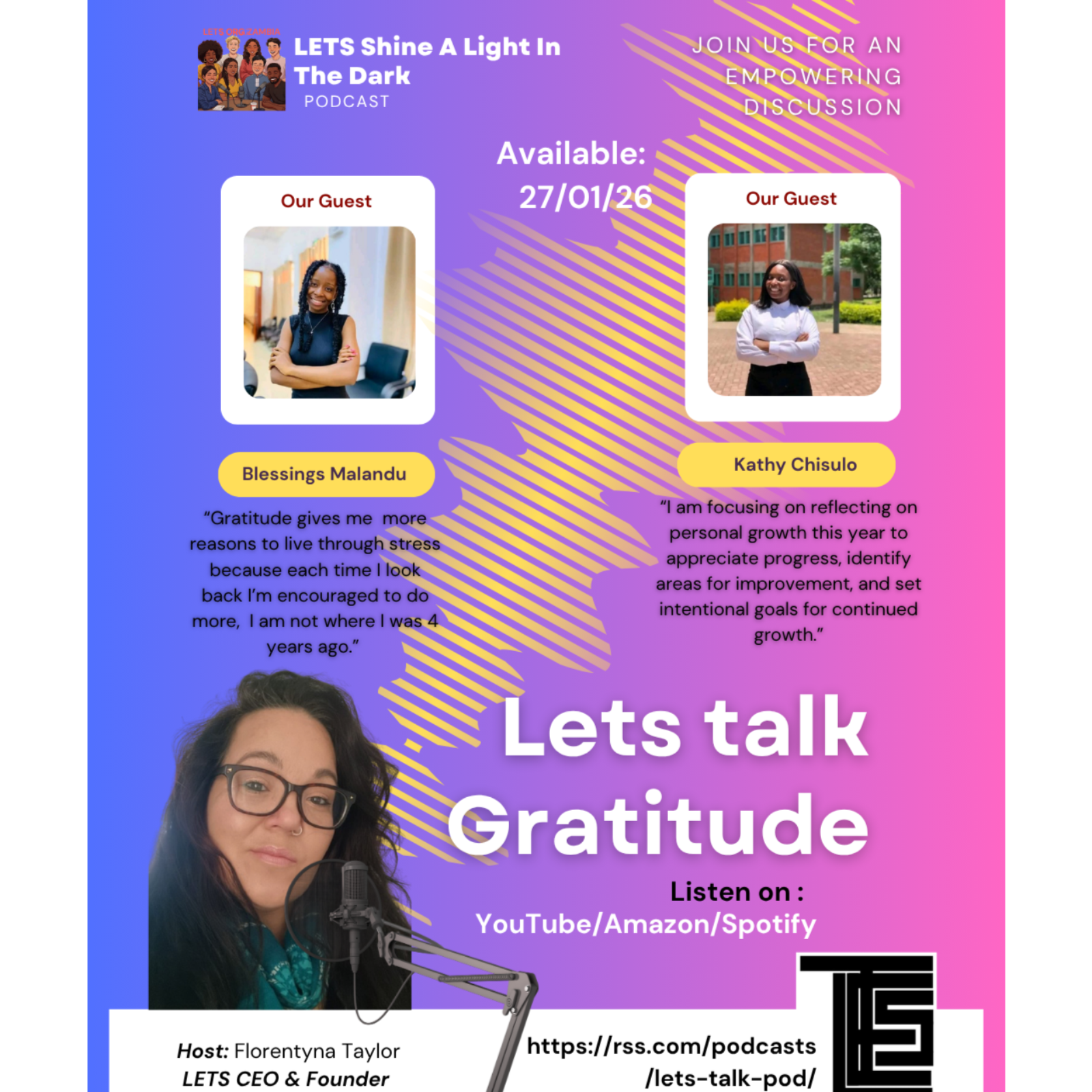 Gratitude with Blessings & Kathy