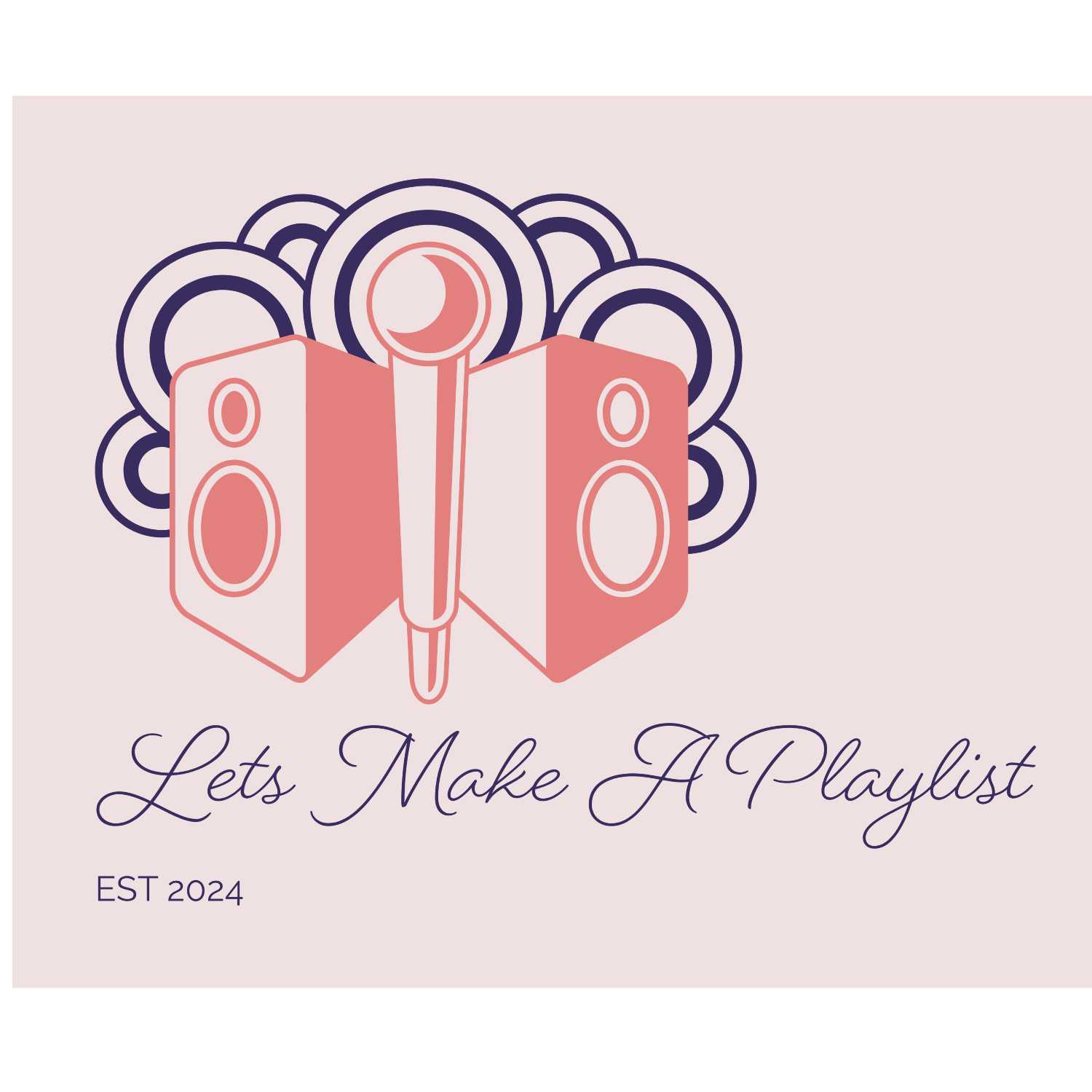 Let's Make A Playlist podcast artwork