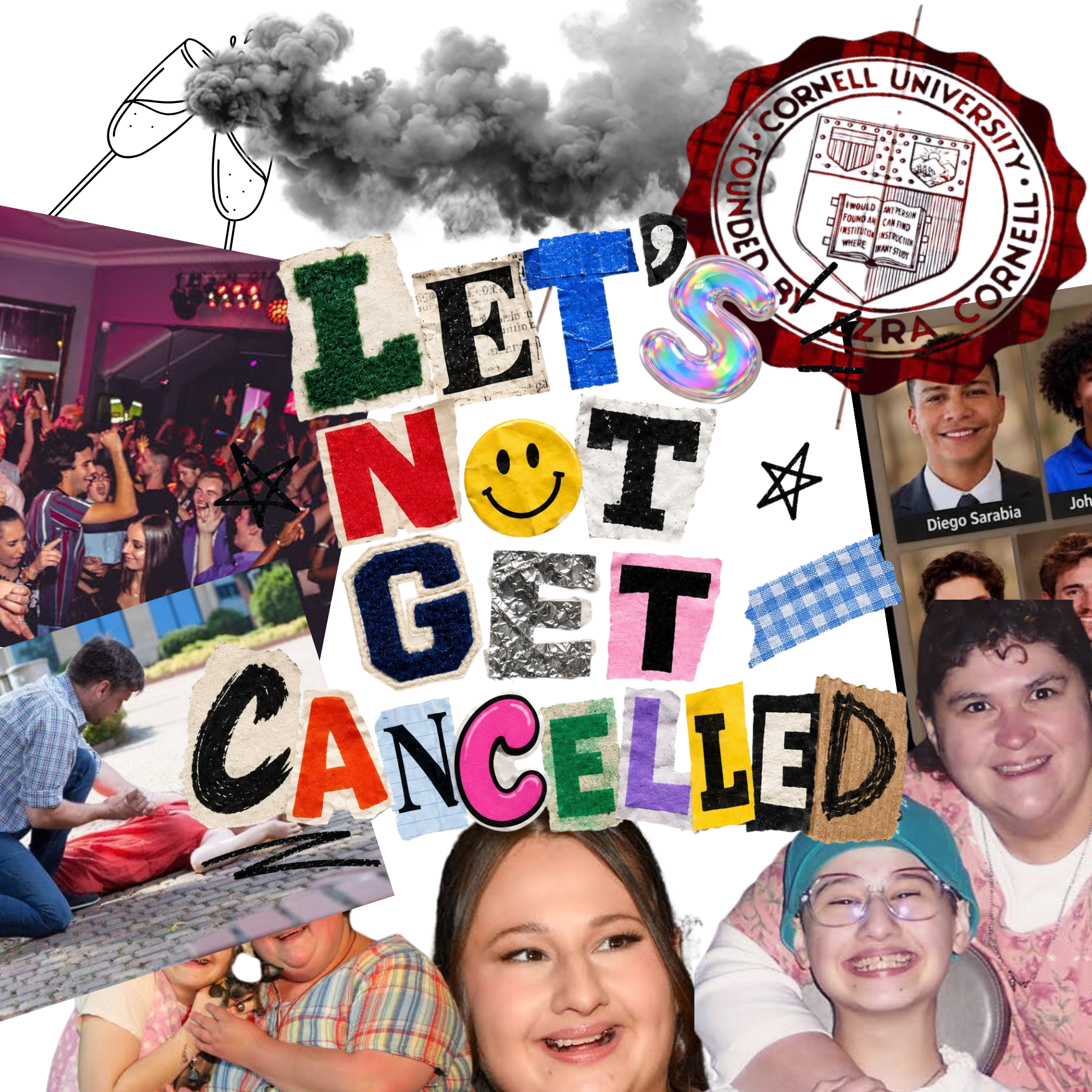 So this may be our last episode - Laci + Lizzie episode artwork