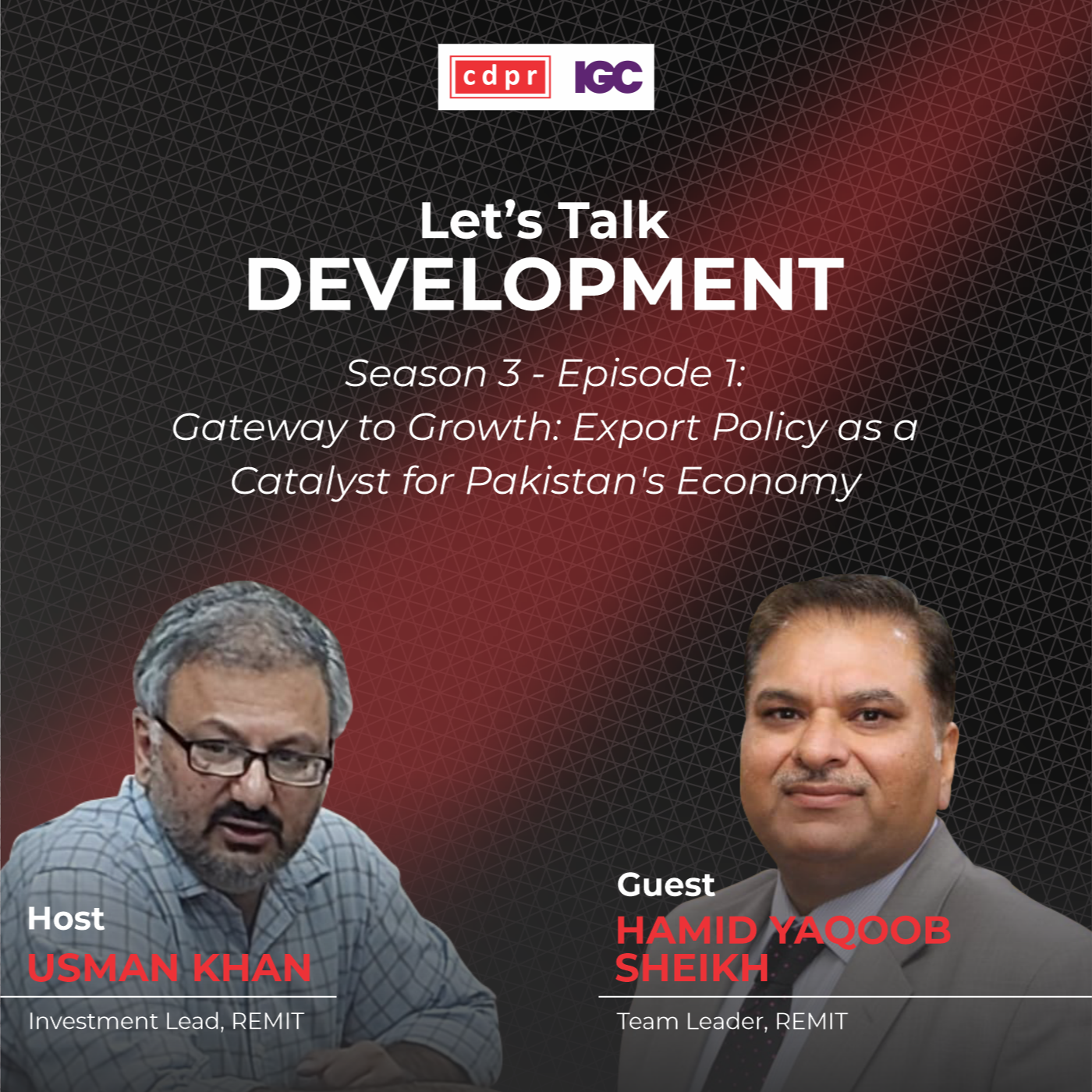 Gateway to Growth: Export Policy as a Catalyst for Pakistan’s Economy episode artwork