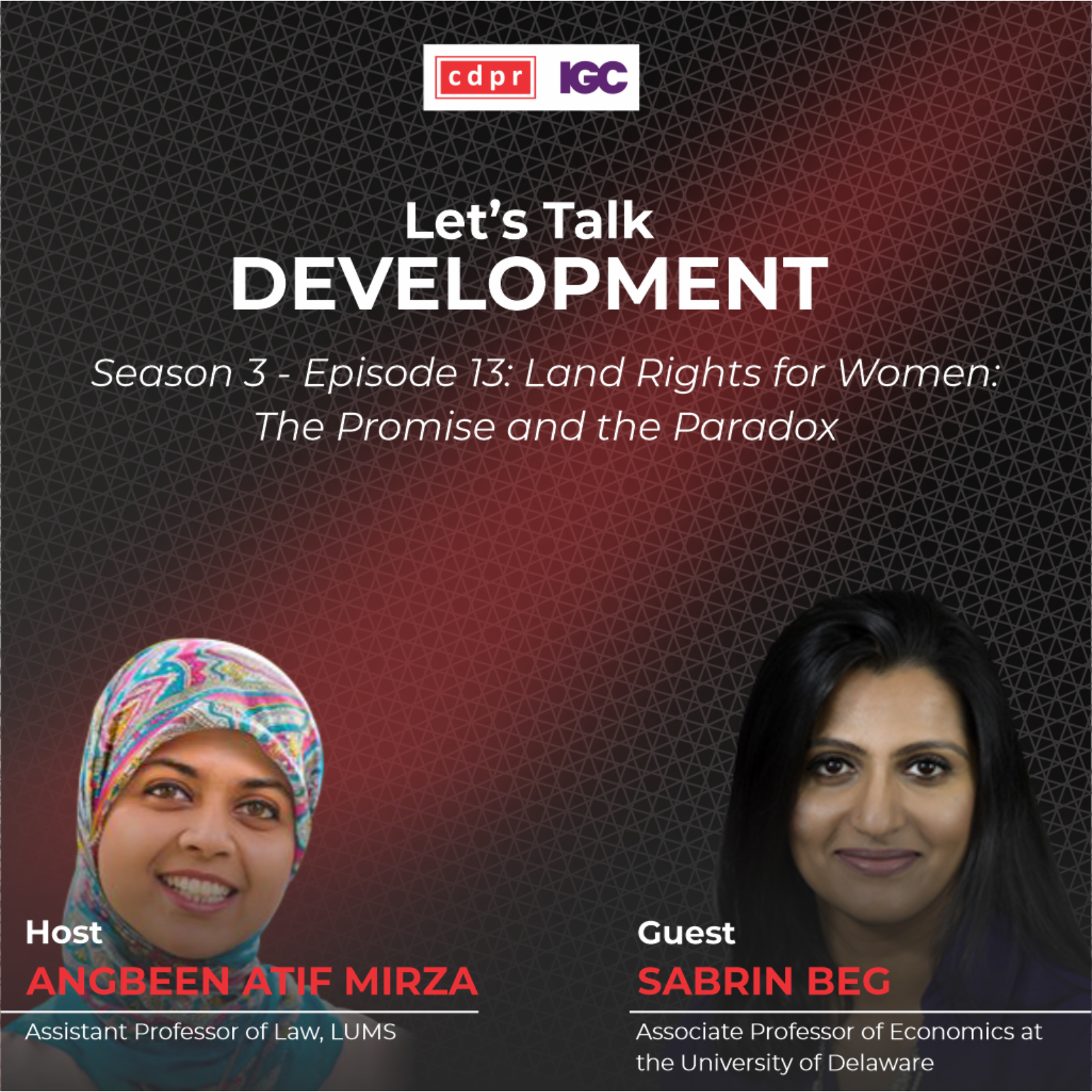 Land Rights for Women: The Promise and the Paradox episode artwork