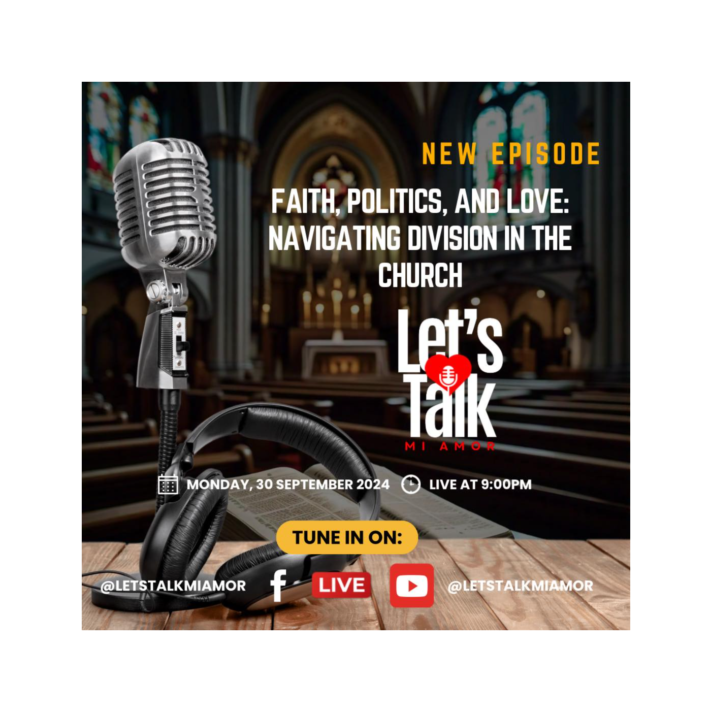 Faith, politics, and love. - Navigating Devision in Church.