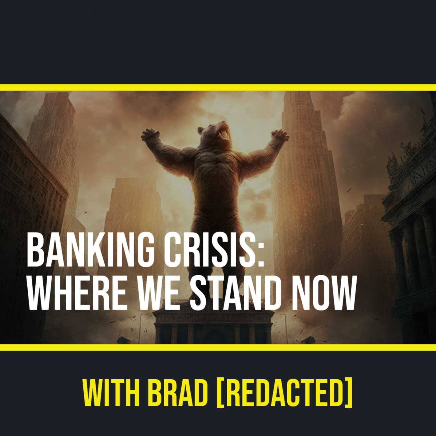 Ep. 12 - Banking Crisis: Where We Stand Now with Brad [Redacted]