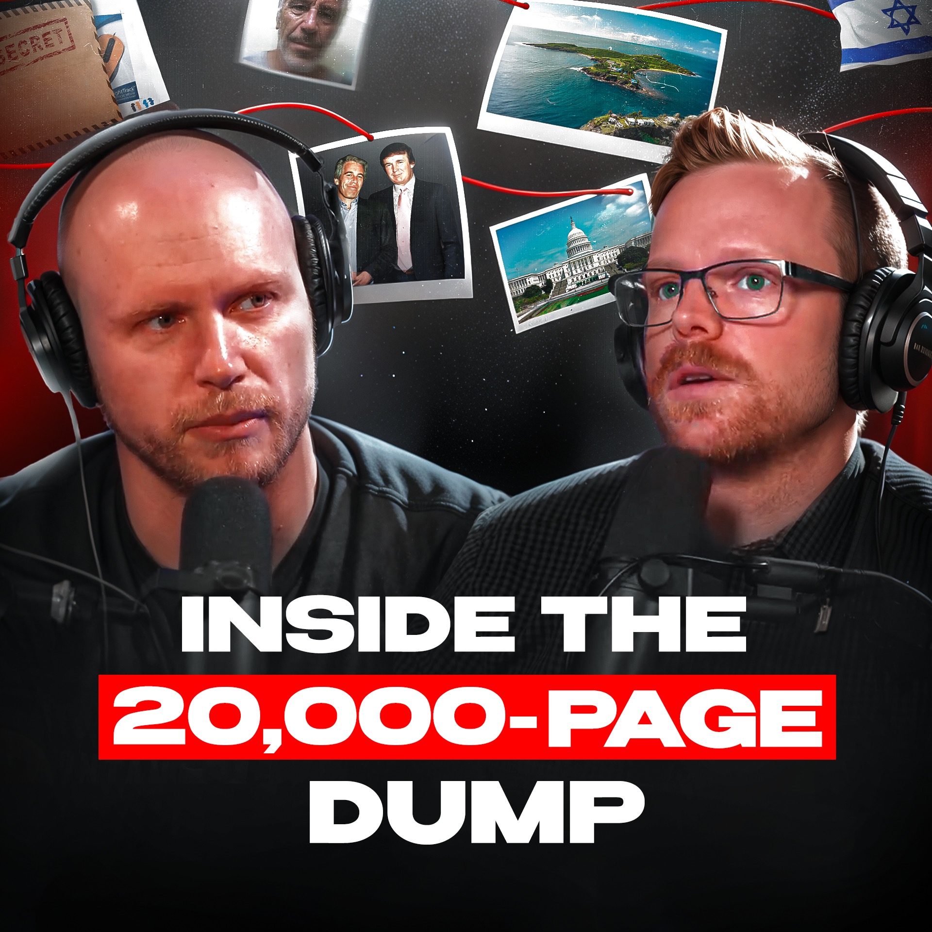 Epstein’s Secret Network: Trump Tracking, Israeli Ops, and 20,000 Pages of Madness