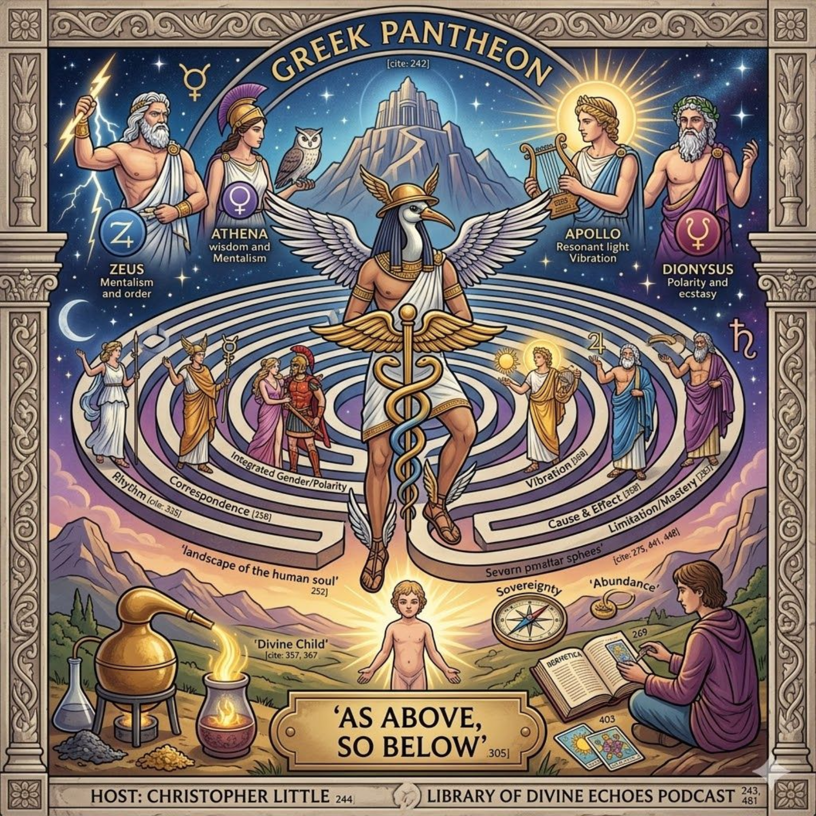 The Greek Pantheon as a Hermetic Framework episode artwork
