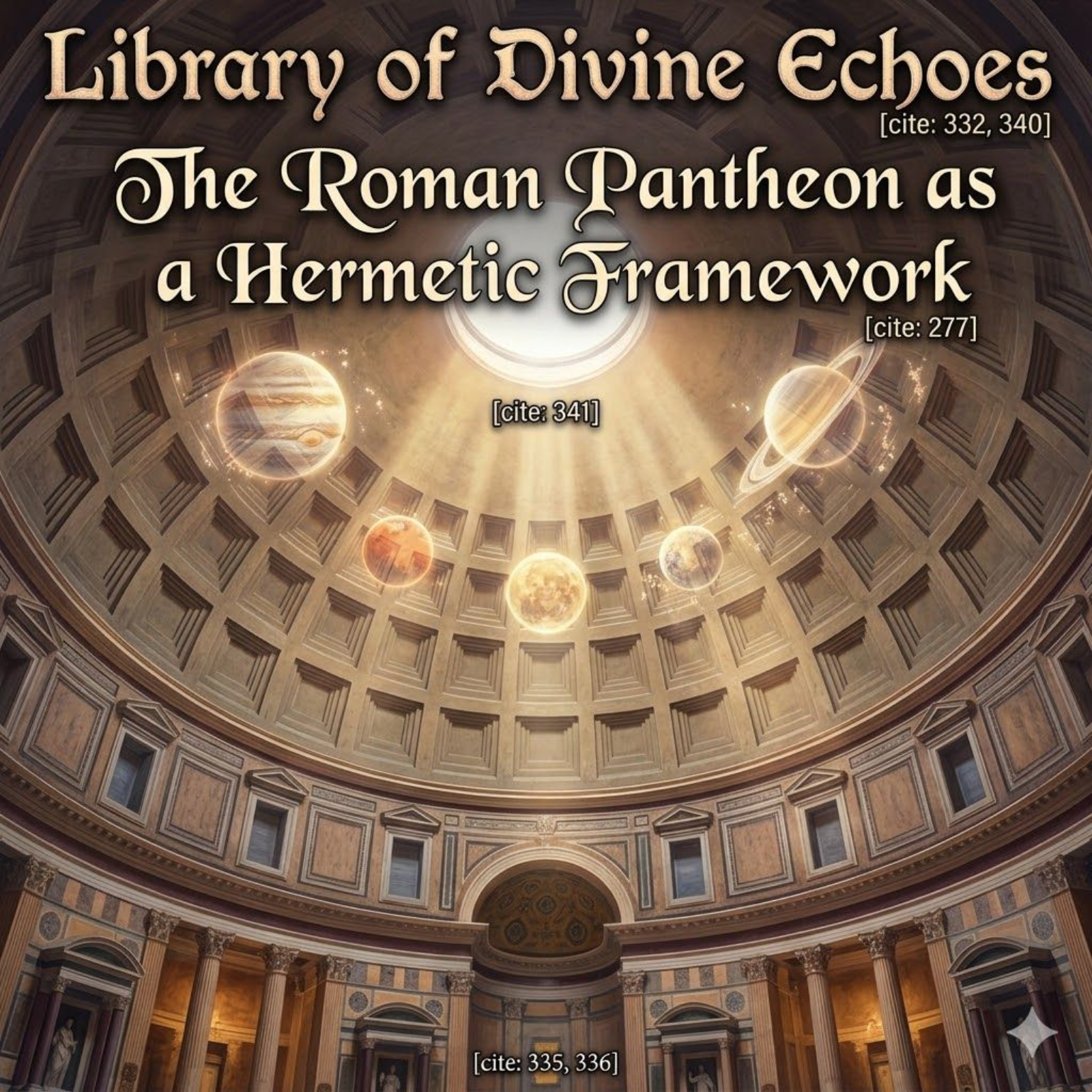 The Roman Pantheon as a Hermetic Framework episode artwork