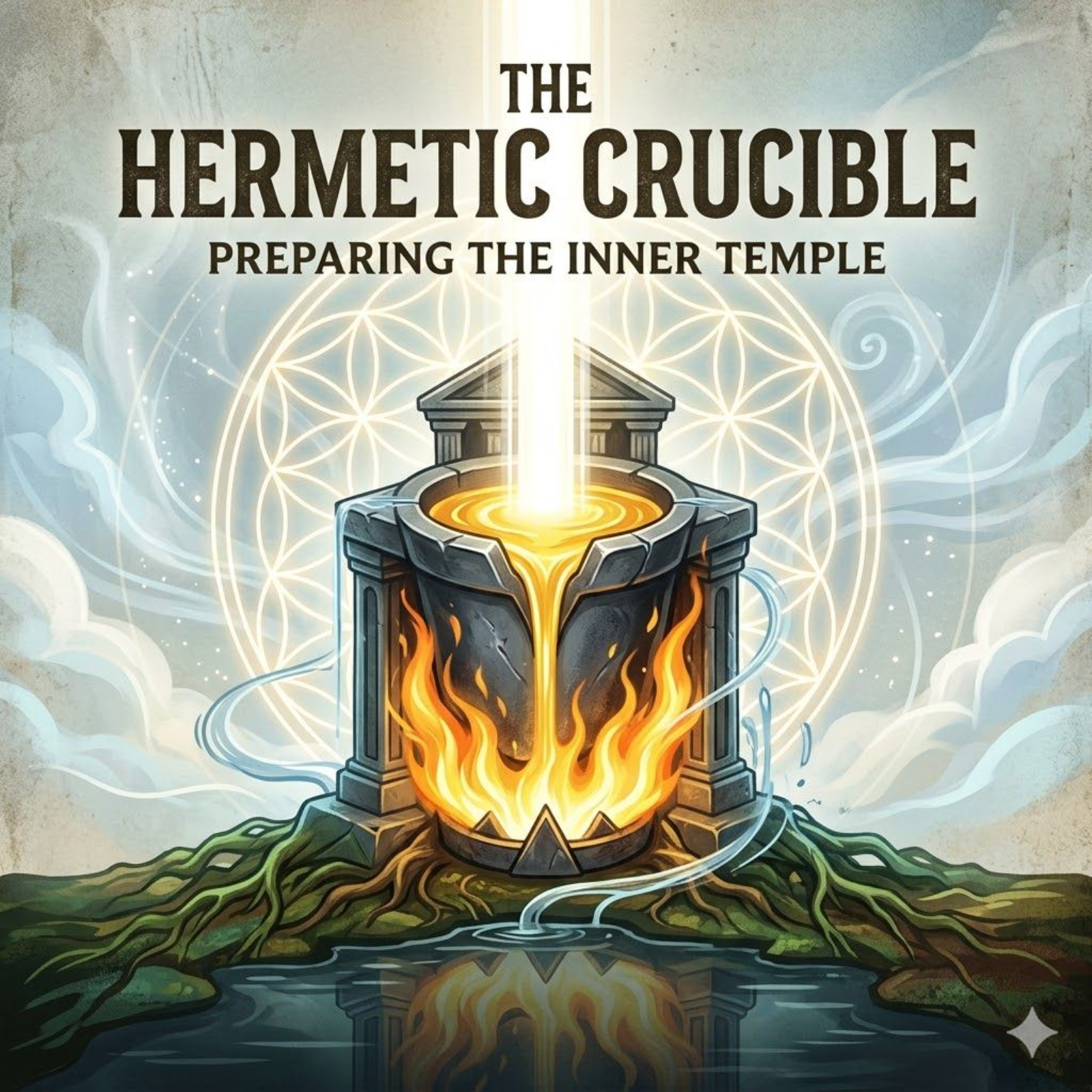 0005 Meditation Mondays - Preparing the Inner Temple - The Hermetic Crucible episode artwork