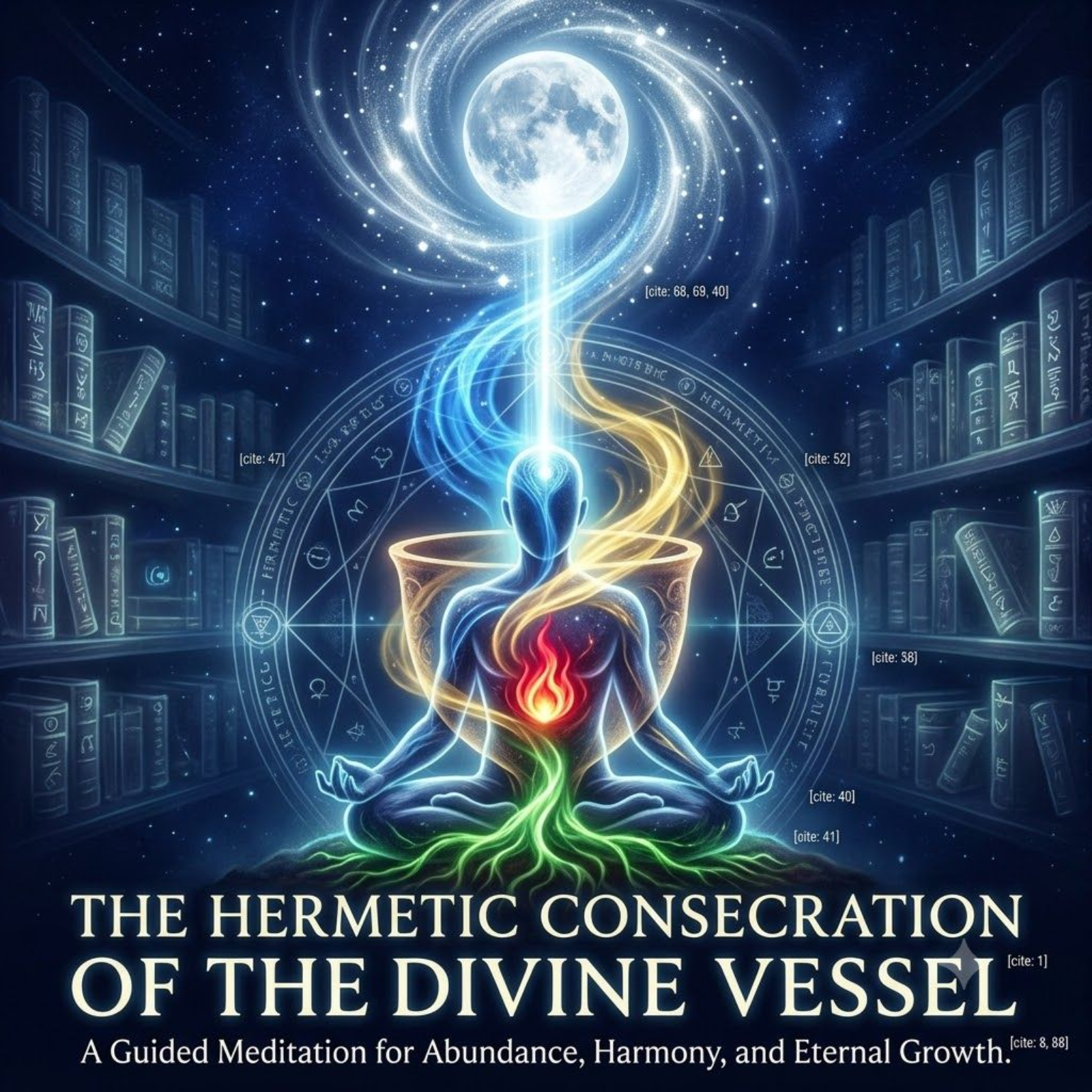 0009 Meditation Mondays - The Hermetic Consecration of the Divine Vessel episode artwork