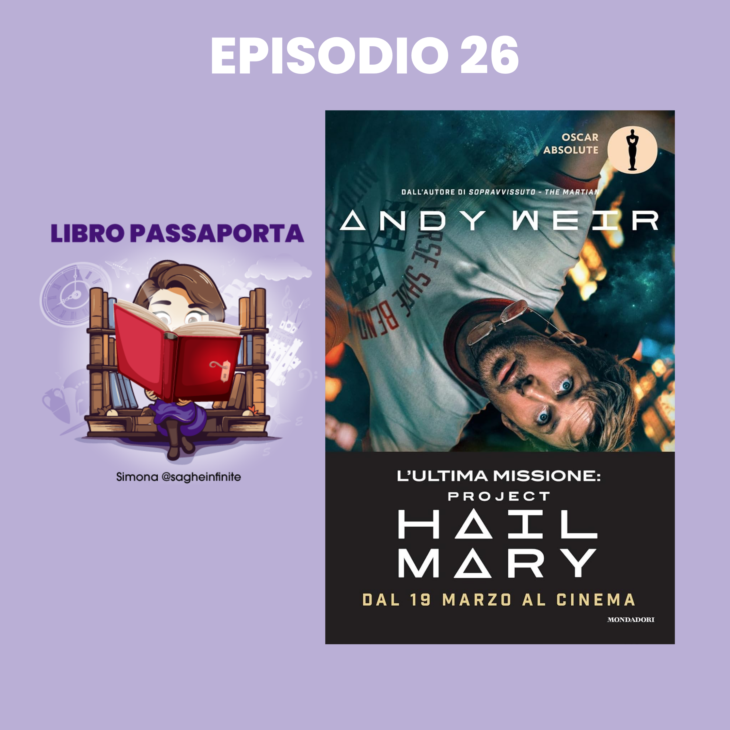 Andy Weir affida ad un insegnante il compito di salvare la Terra: Project Hail Mary episode artwork