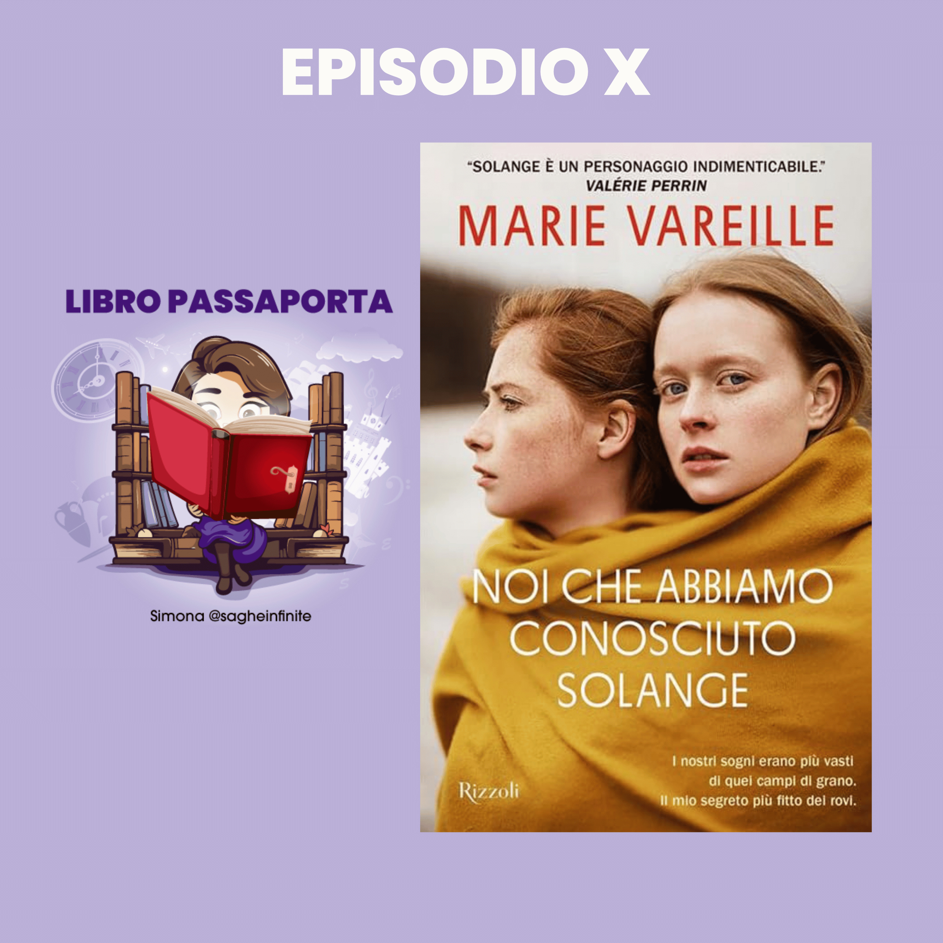 Marie Vareille torna con un nuovo libro: Noi che non abbiamo conosciuto Solange episode artwork